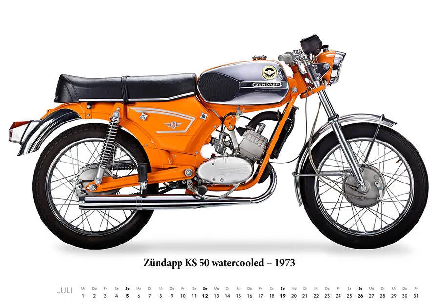Bild: 9783690190589 | Zündapp Kalender 2026 | Motorrad Kalender | Kalender | 14 S. | Deutsch