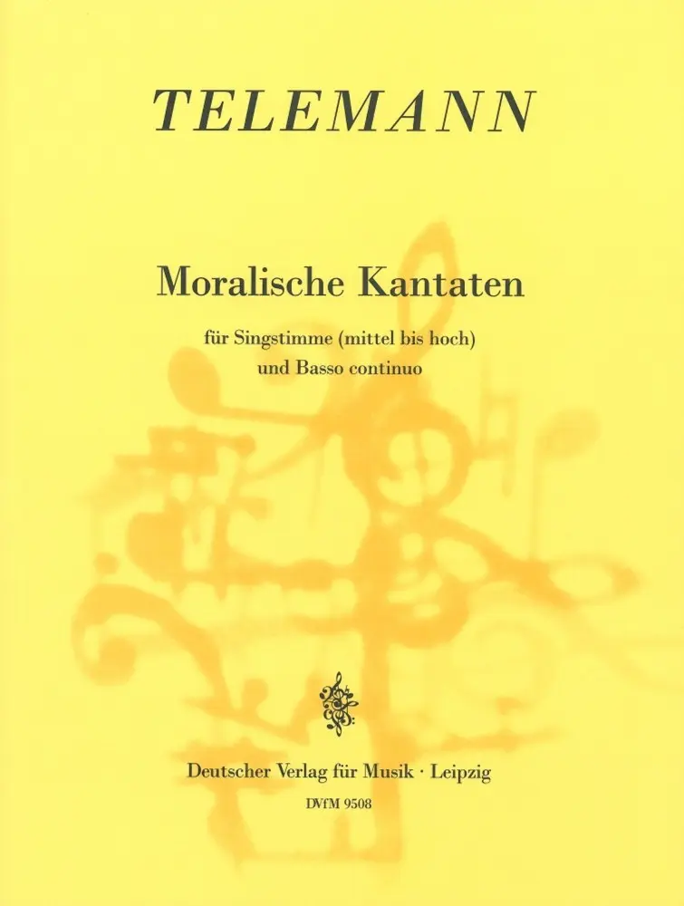 Cover: 9790200490589 | Moralische Kantaten | Georg Philipp Telemann | Buch
