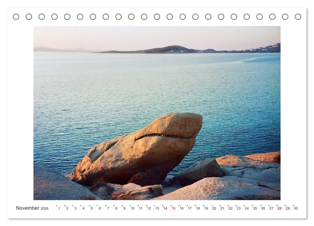 Bild: 9783457600689 | Griechischer Charme (Tischkalender 2026 DIN A5 quer), CALVENDO...