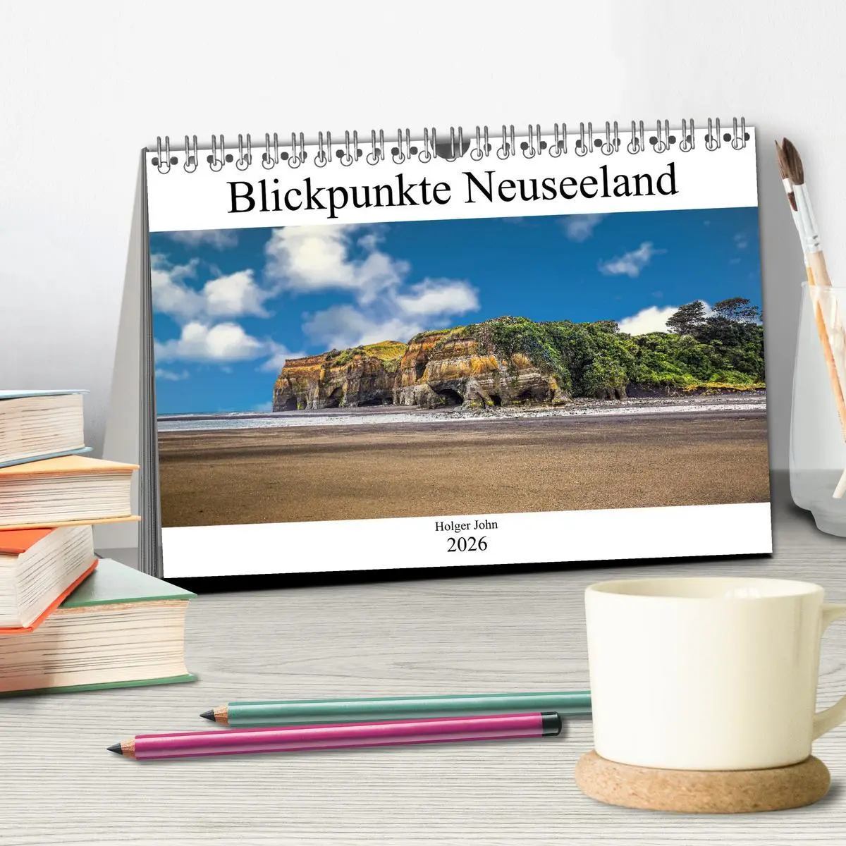 Bild: 9783457770689 | Blickpunkte Neuseeland (Tischkalender 2026 DIN A5 quer), CALVENDO...