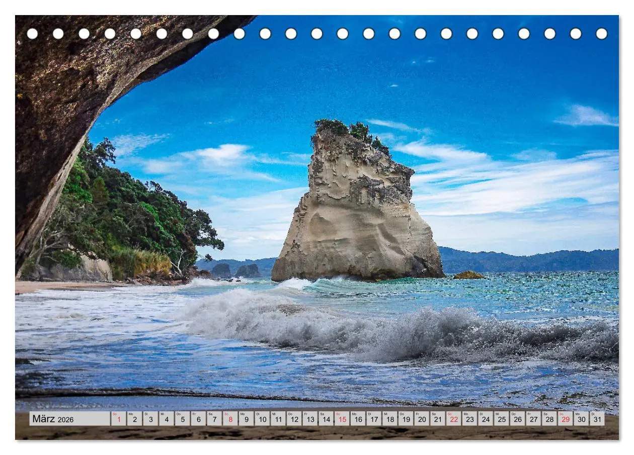 Bild: 9783457770689 | Blickpunkte Neuseeland (Tischkalender 2026 DIN A5 quer), CALVENDO...