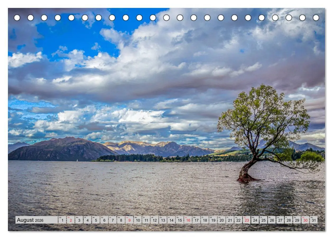 Bild: 9783457770689 | Blickpunkte Neuseeland (Tischkalender 2026 DIN A5 quer), CALVENDO...