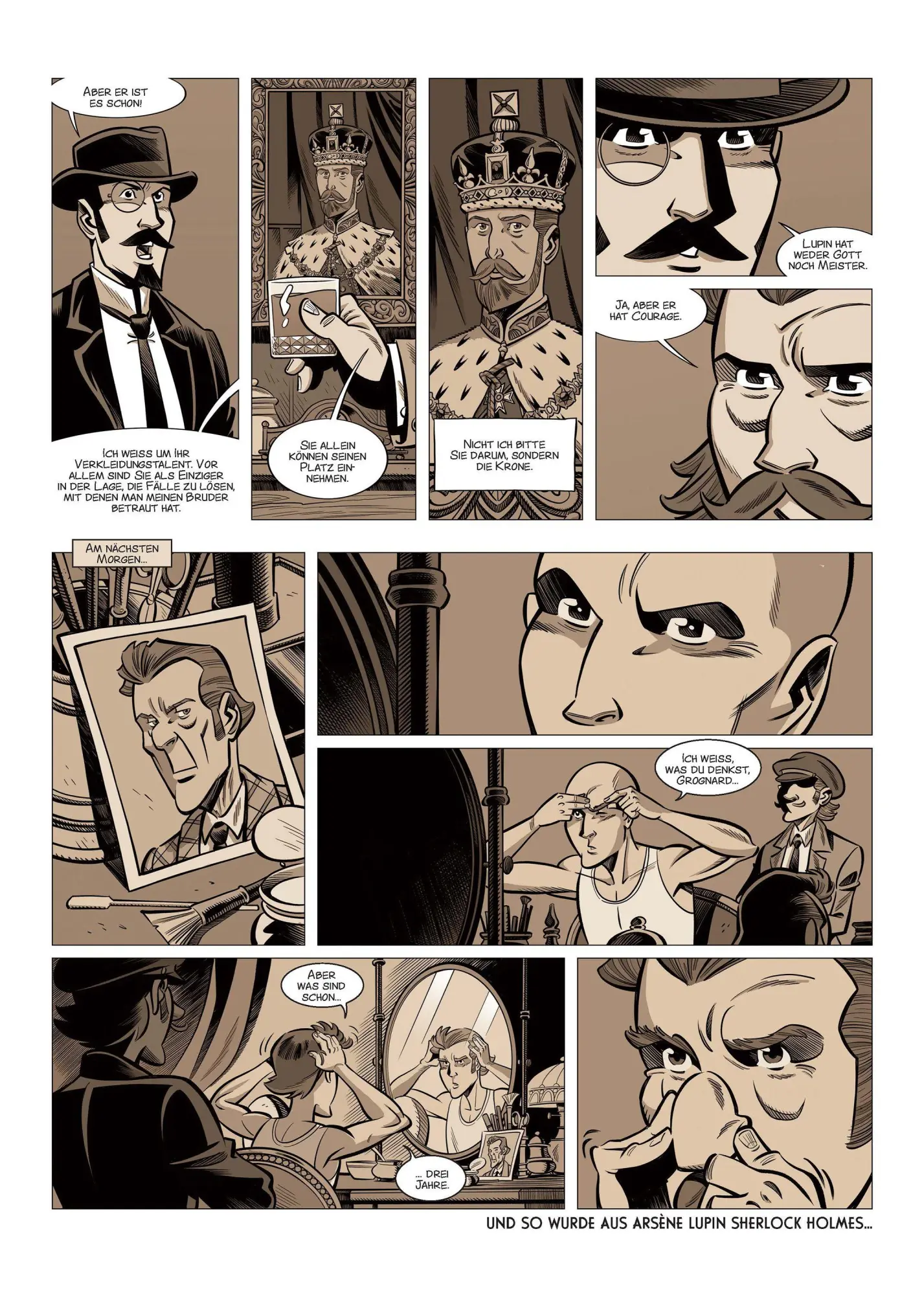 Bild: 9783689500689 | Arsène Lupin und das letzte Geheimnis von Nostradamus (Graphic Novel)