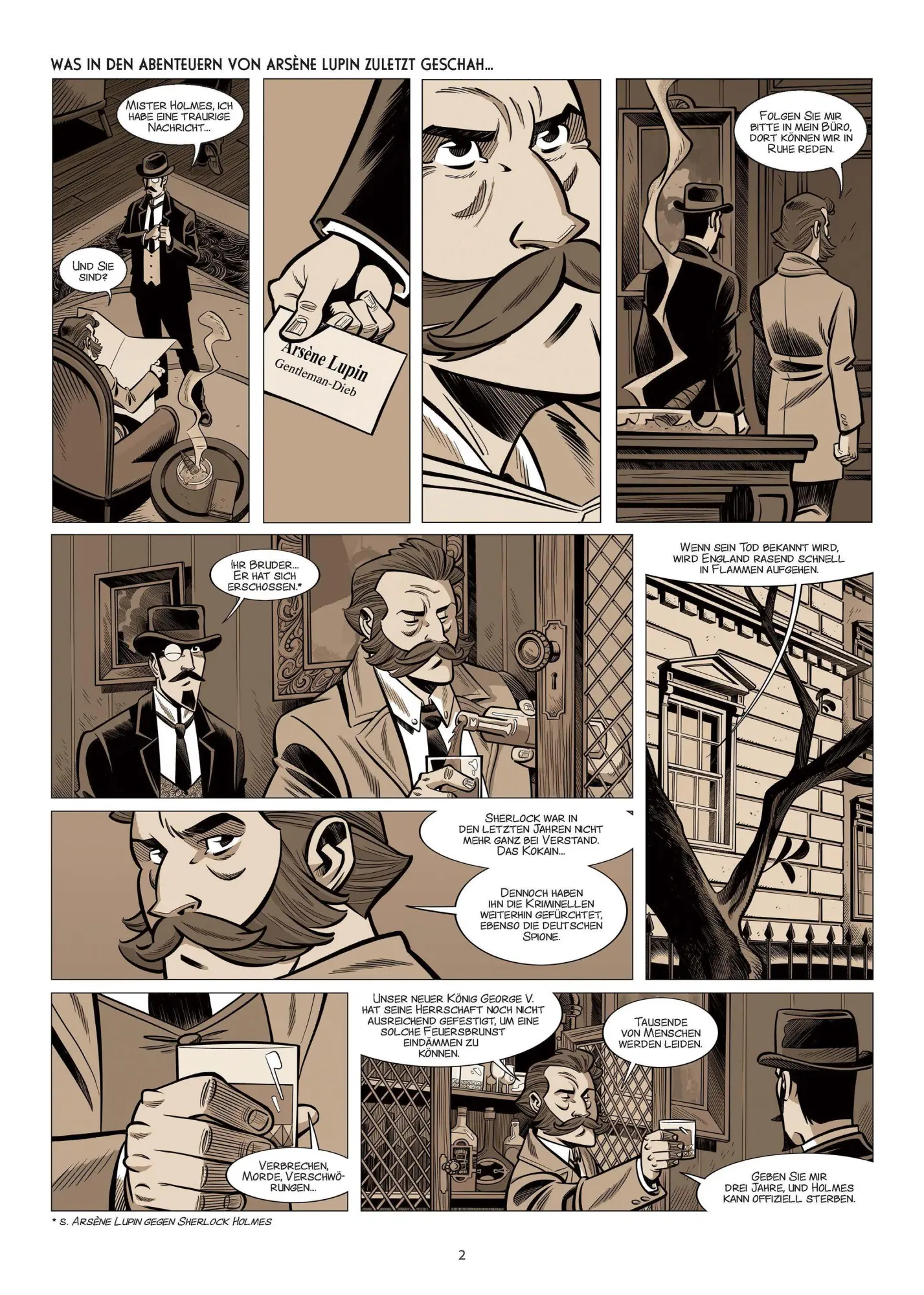 Bild: 9783689500689 | Arsène Lupin und das letzte Geheimnis von Nostradamus (Graphic Novel)