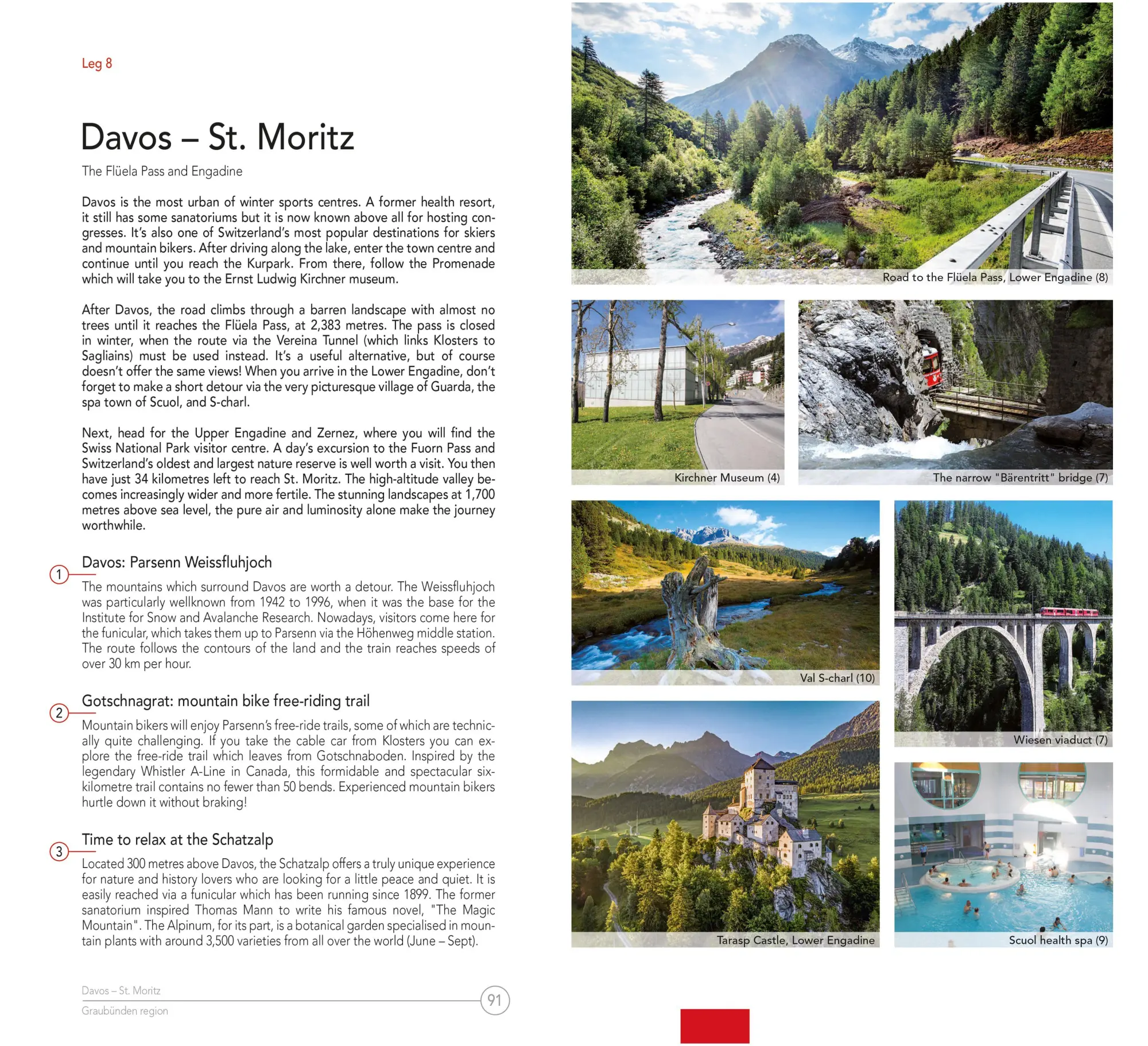 Bild: 9783828330689 | Hallwag Reiseführer Grand Tour of Switzerland, englische Ausgabe