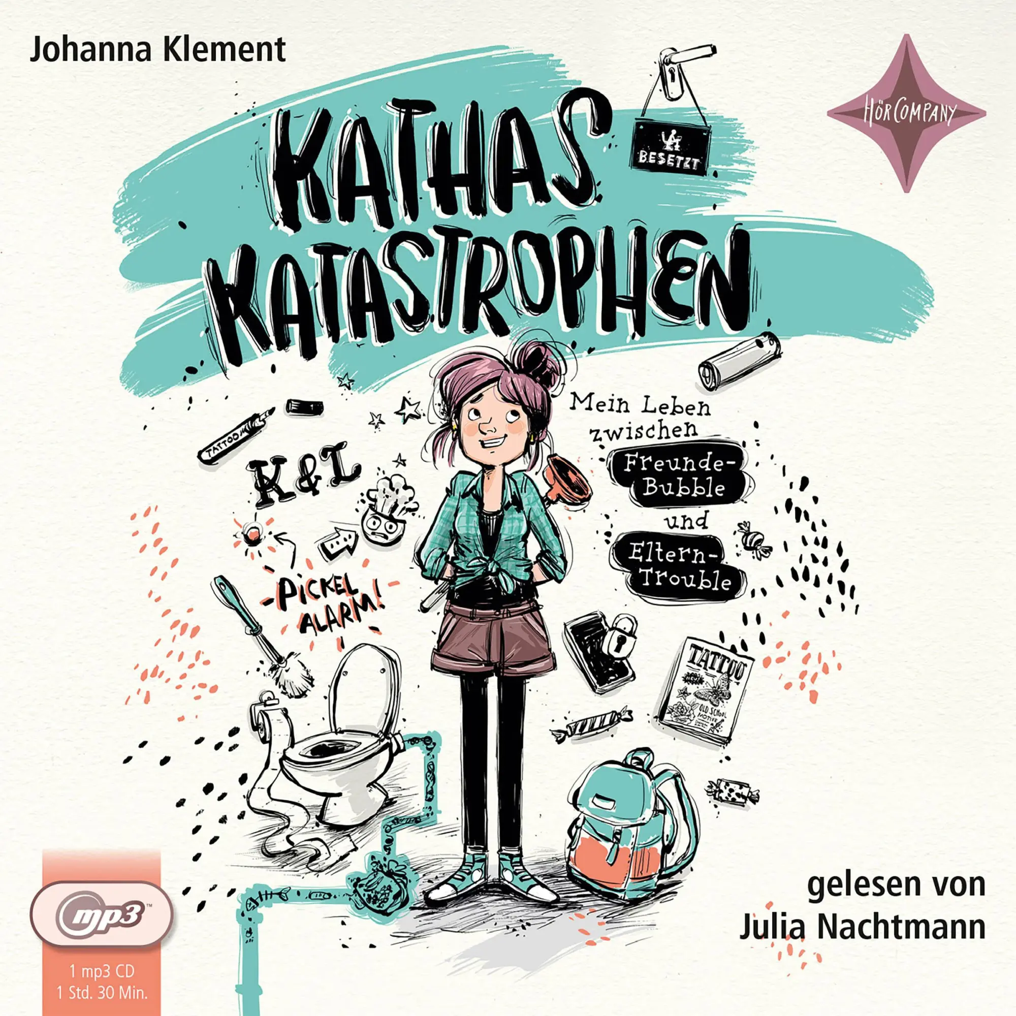 Cover: 9783966320689 | Kathas Katastrophen | Johanna Klement | MP3 | 1 Audio-CD | Deutsch