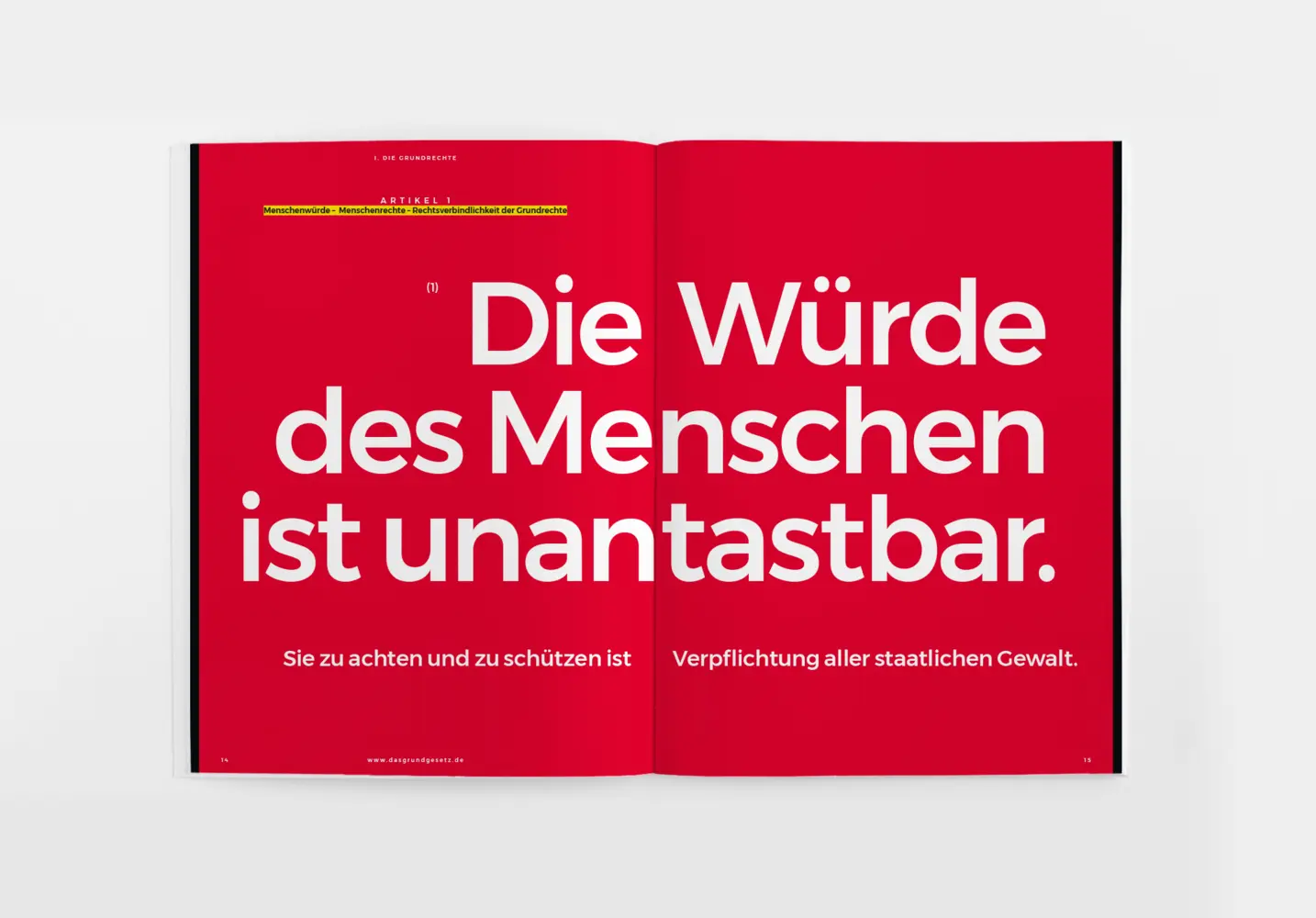 Bild: 9783982230689 | Das Grundgesetz als Magazin - 75 Jahre | Wurm und Volleritsch GBR