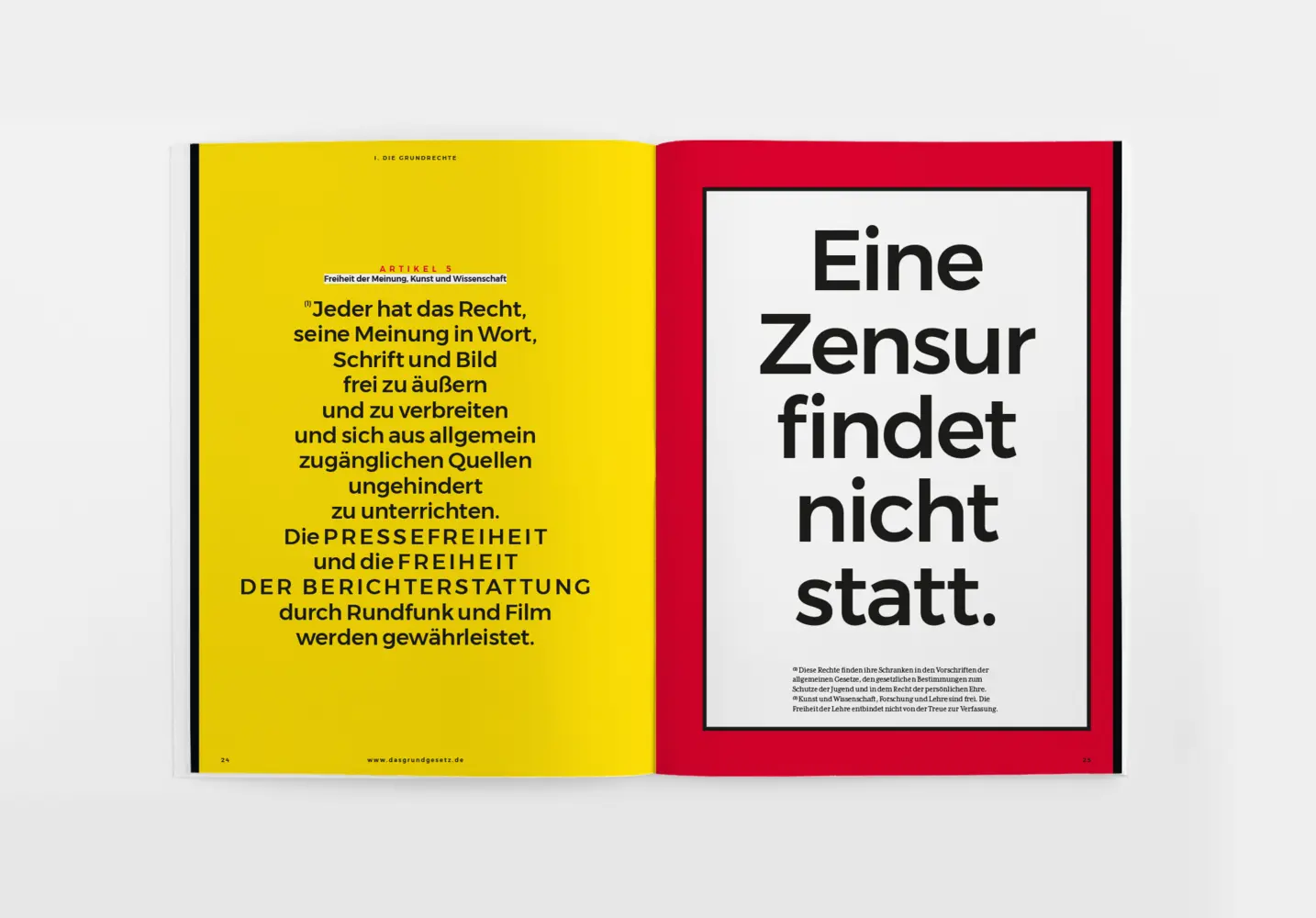 Bild: 9783982230689 | Das Grundgesetz als Magazin - 75 Jahre | Wurm und Volleritsch GBR