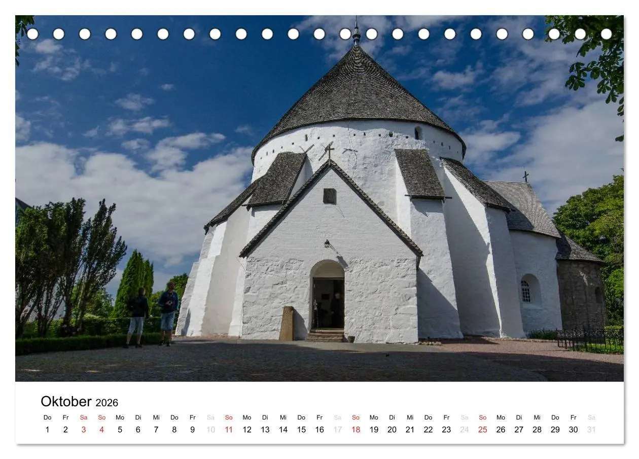 Bild: 9783516160789 | Bornholm (Tischkalender 2026 DIN A5 quer), CALVENDO Monatskalender