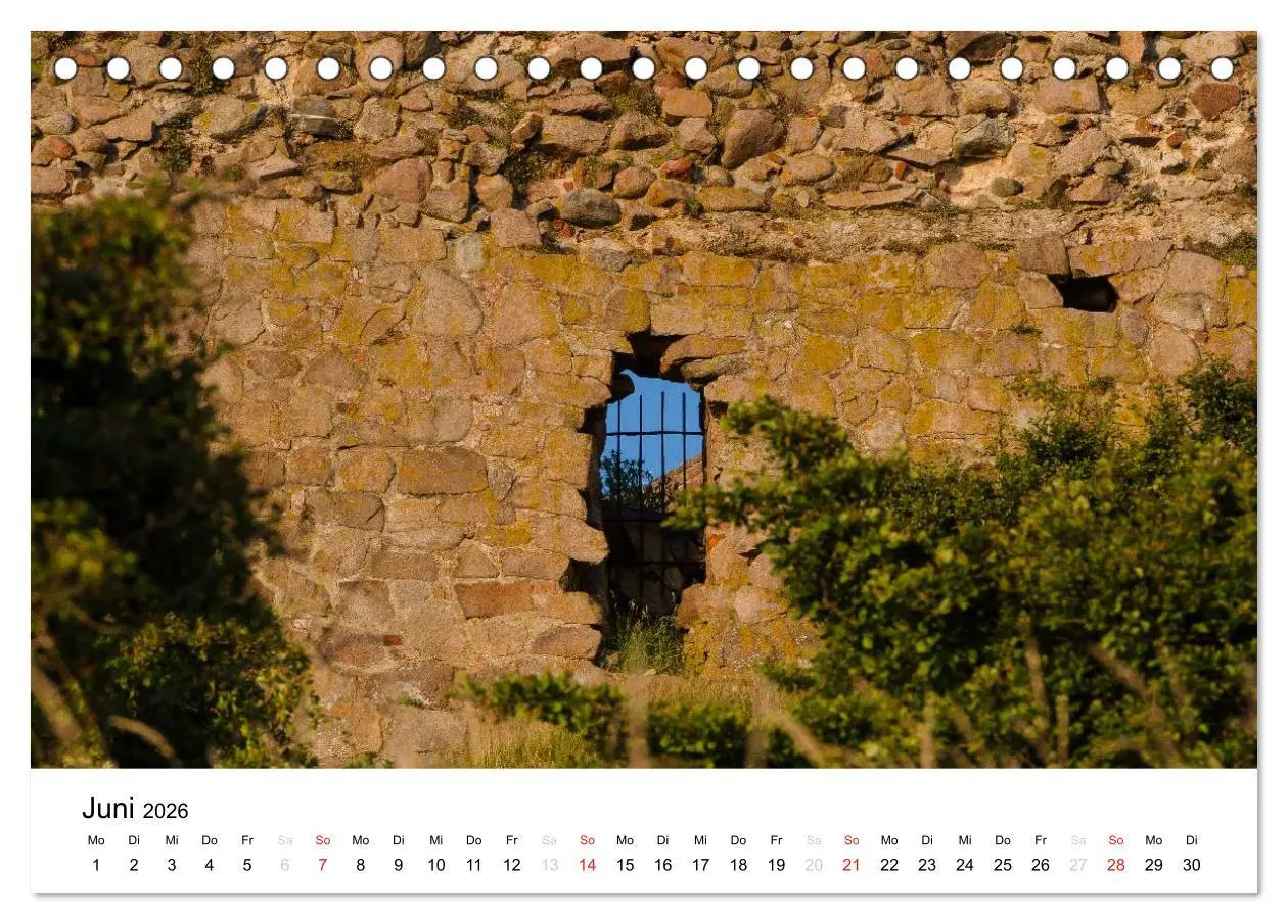 Bild: 9783516160789 | Bornholm (Tischkalender 2026 DIN A5 quer), CALVENDO Monatskalender