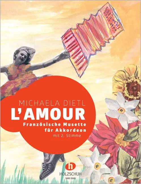 Cover: 9783864340789 | L' amour | Französische Musette für Akkordeon (mit 2. Stimme) | Dietl