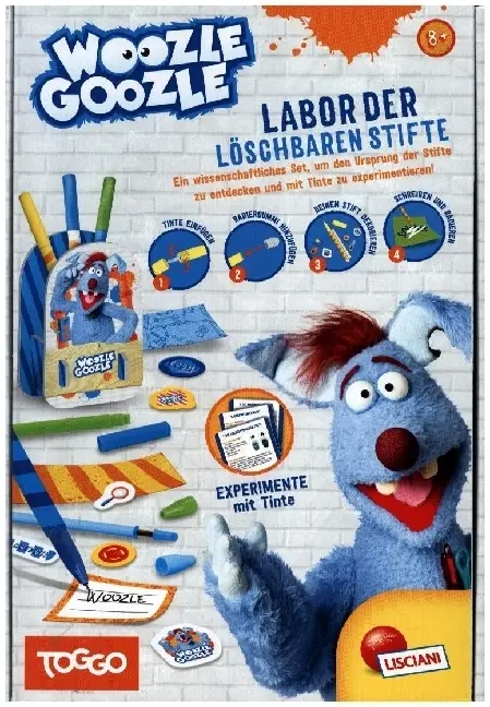 Cover: 8008324110889 | WOOZLE GOOZLE Labor der Löschbaren Stifte | Spiel | Kartonschachtel
