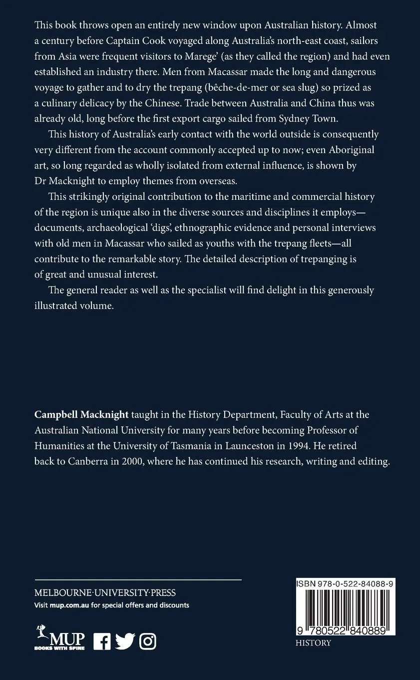 Rückseite: 9780522840889 | The Voyage to Marege' | Campbell Macknight | Taschenbuch | Englisch
