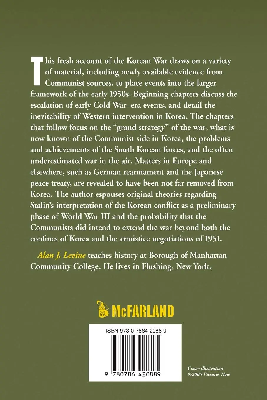 Rückseite: 9780786420889 | Stalin's Last War | Korea and the Approach to World War III | Levine