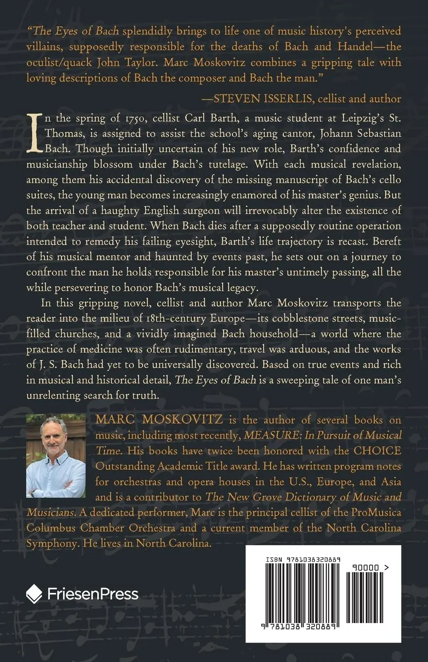 Rückseite: 9781038320889 | The Eyes of Bach | Marc Moskovitz | Taschenbuch | Englisch | 2024