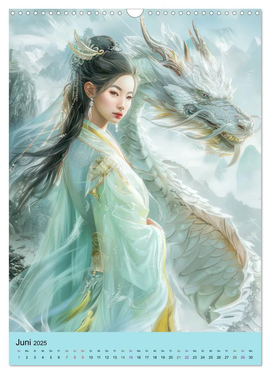 Bild: 9783457130889 | Graziöse asiatische Frauen - Asienstil (Wandkalender 2025 DIN A3...