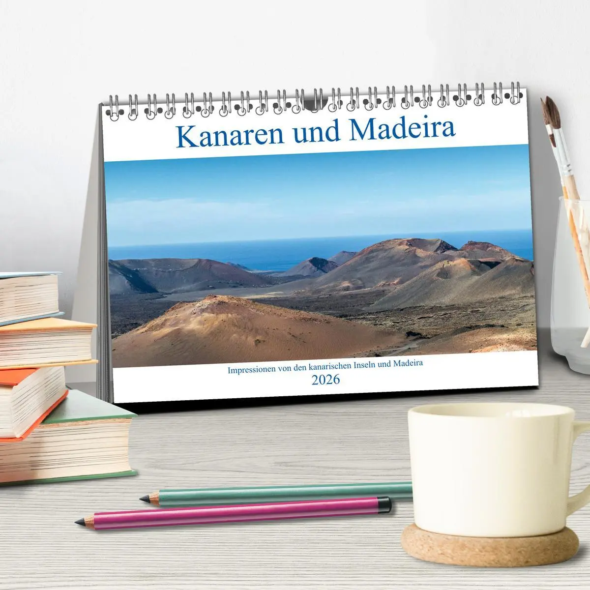 Bild: 9783457750889 | Kanaren und Madeira (Tischkalender 2026 DIN A5 quer), CALVENDO...