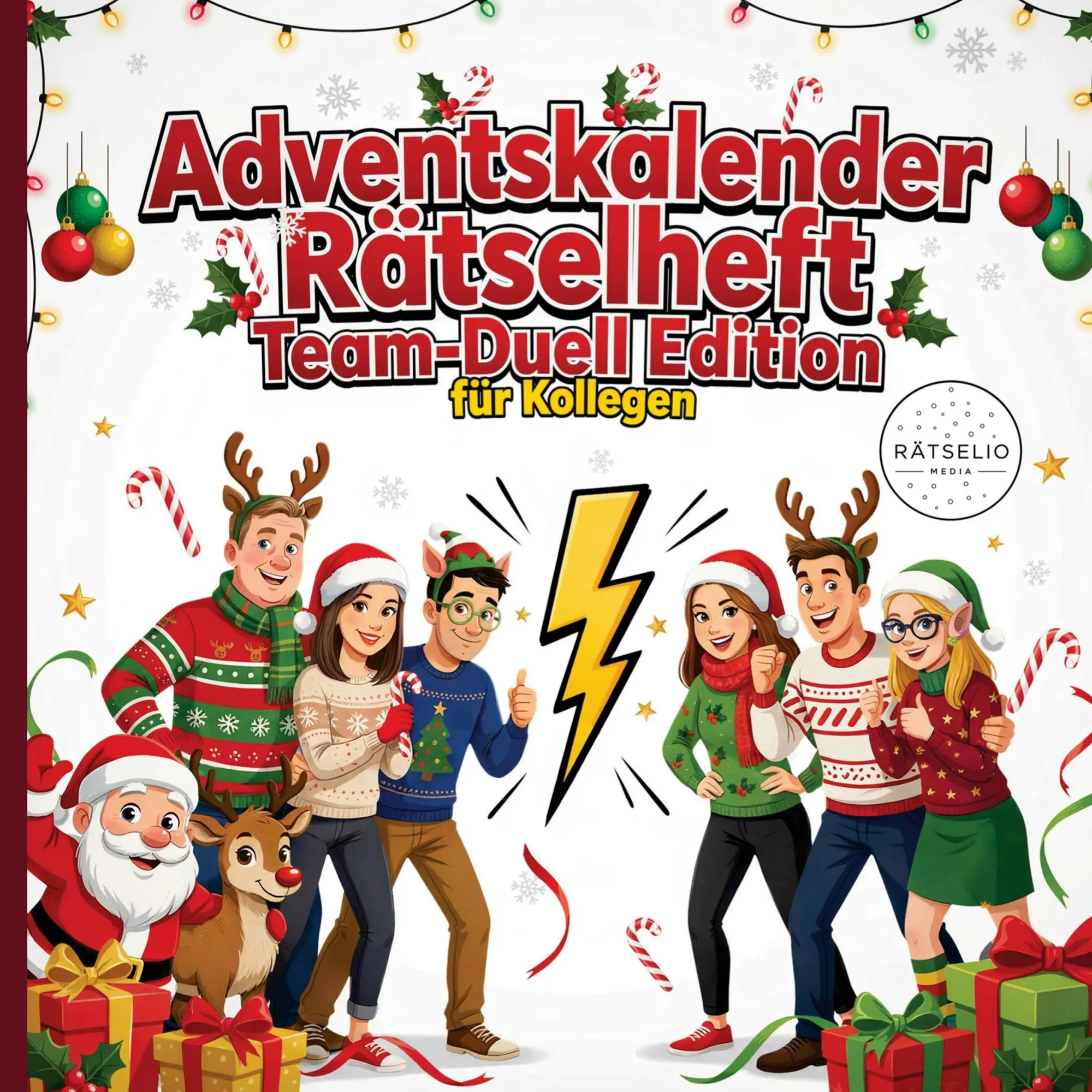 Cover: 9783693440889 | Adventskalender Rätselheft | Rätselio Media | Taschenbuch | 96 S.
