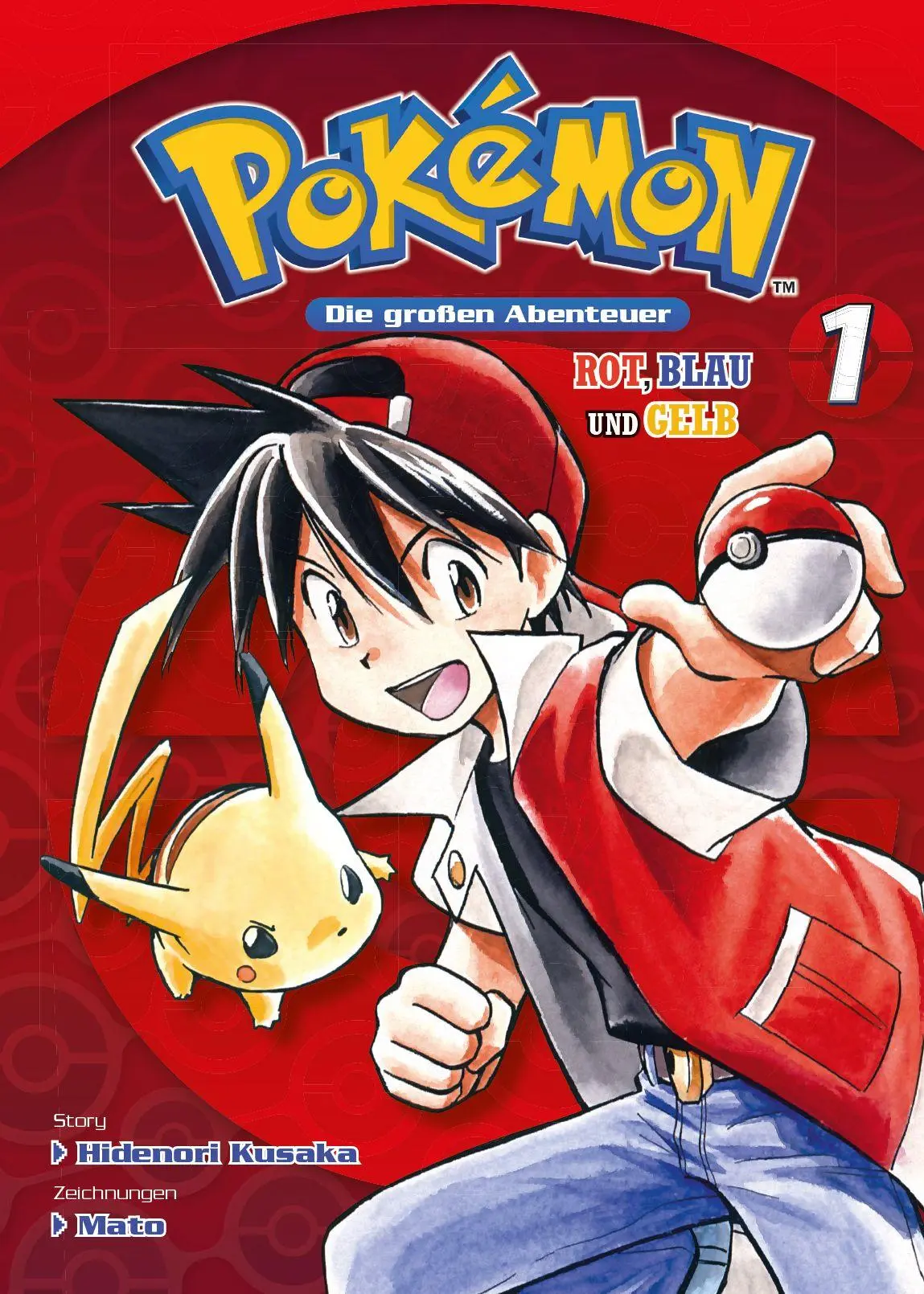 Cover: 9783741640889 | Pokémon - Die großen Abenteuer: Rot, Blau und Gelb 01 | Kusaka (u. a.)