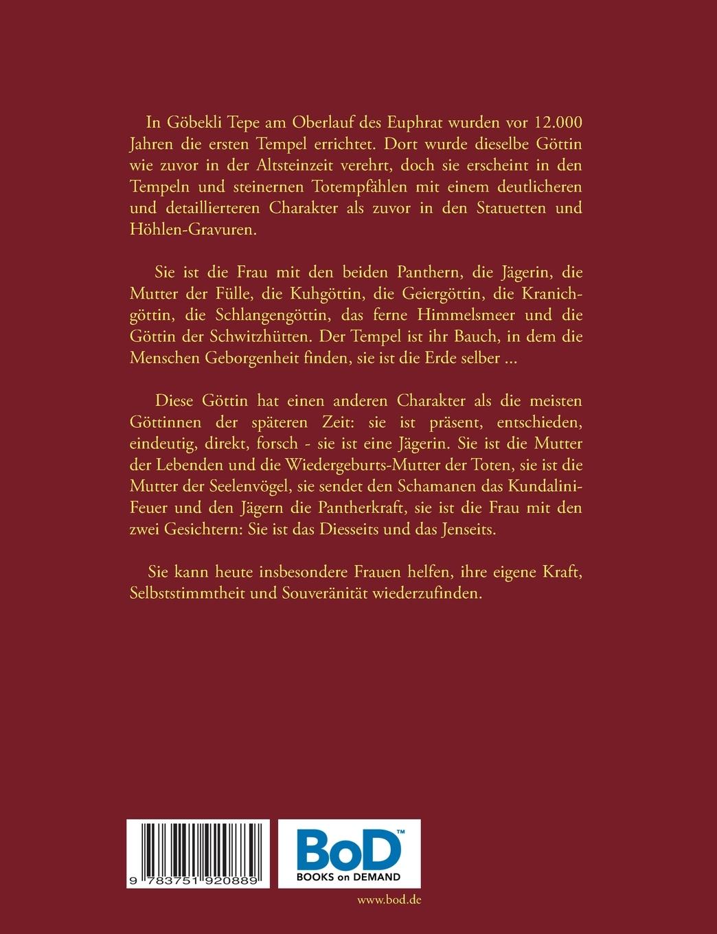 Rückseite: 9783751920889 | Die Göttin von Göbekli Tepe | Harry Eilenstein | Taschenbuch | 144 S.