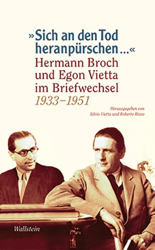Cover: 9783835310889 | »Sich an den Tod heranpürschen ...« | Hermann Broch (u. a.) | Buch