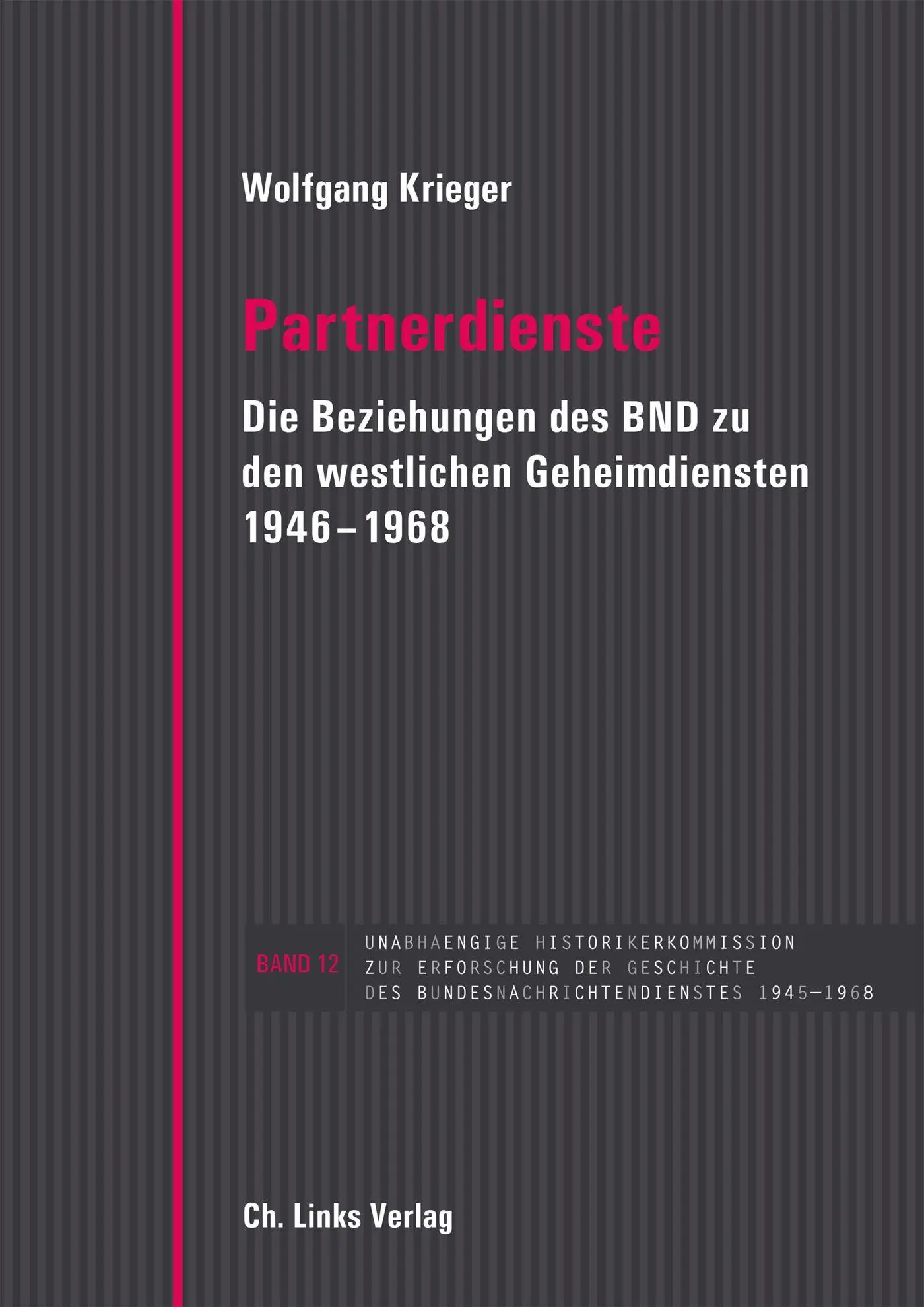 Cover: 9783962890889 | Partnerdienste | Wolfgang Krieger | Buch | gebunden | 440 S. | Deutsch