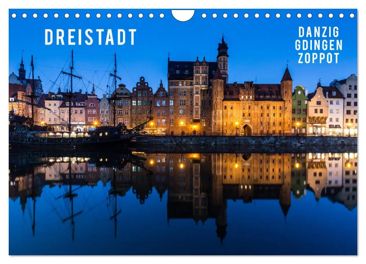 Cover: 9783457810989 | Dreistadt - Danzig, Gdingen, Zoppot (Wandkalender 2026 DIN A4...