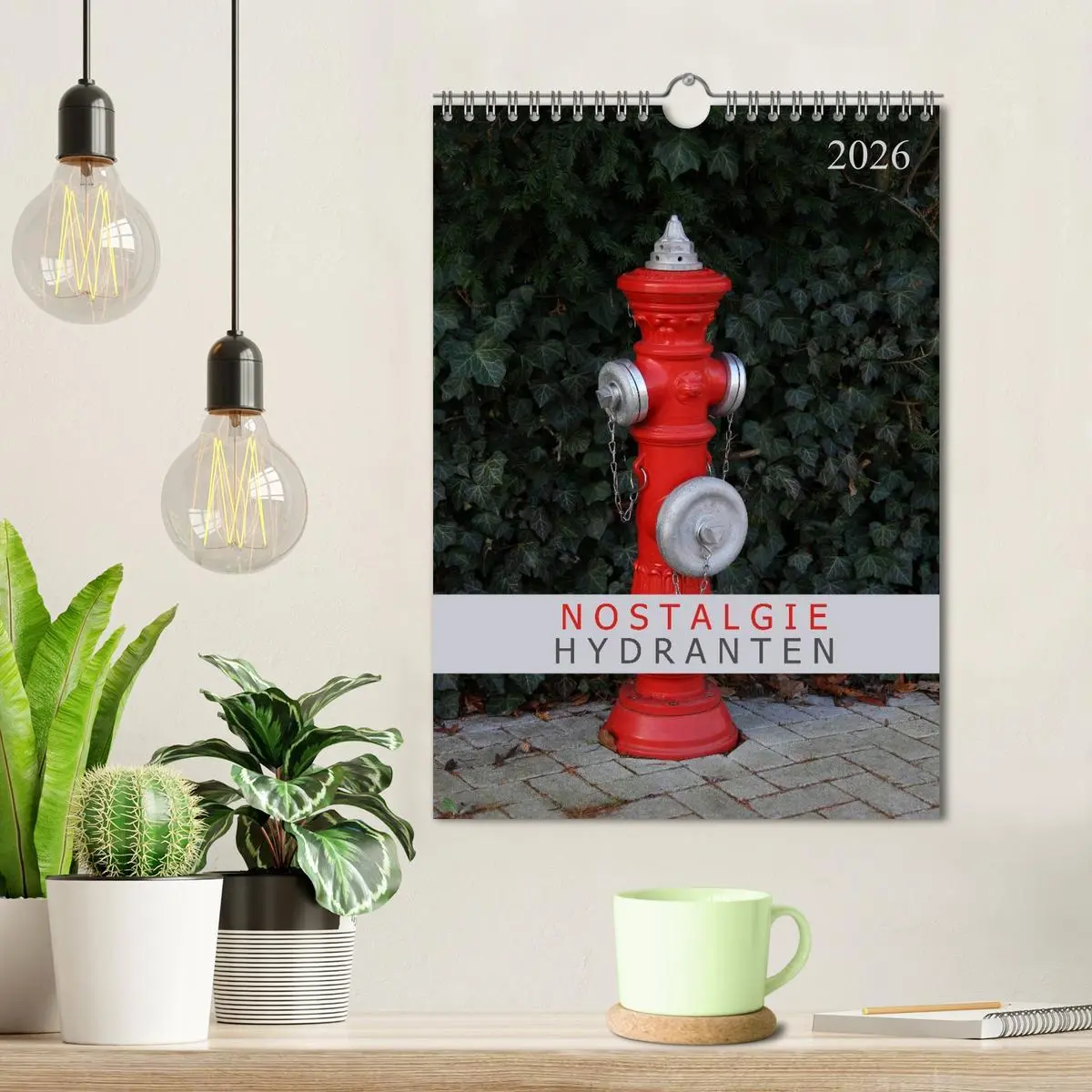 Bild: 9783516450989 | Nostalgie Hydranten (Wandkalender 2026 DIN A4 hoch), CALVENDO...
