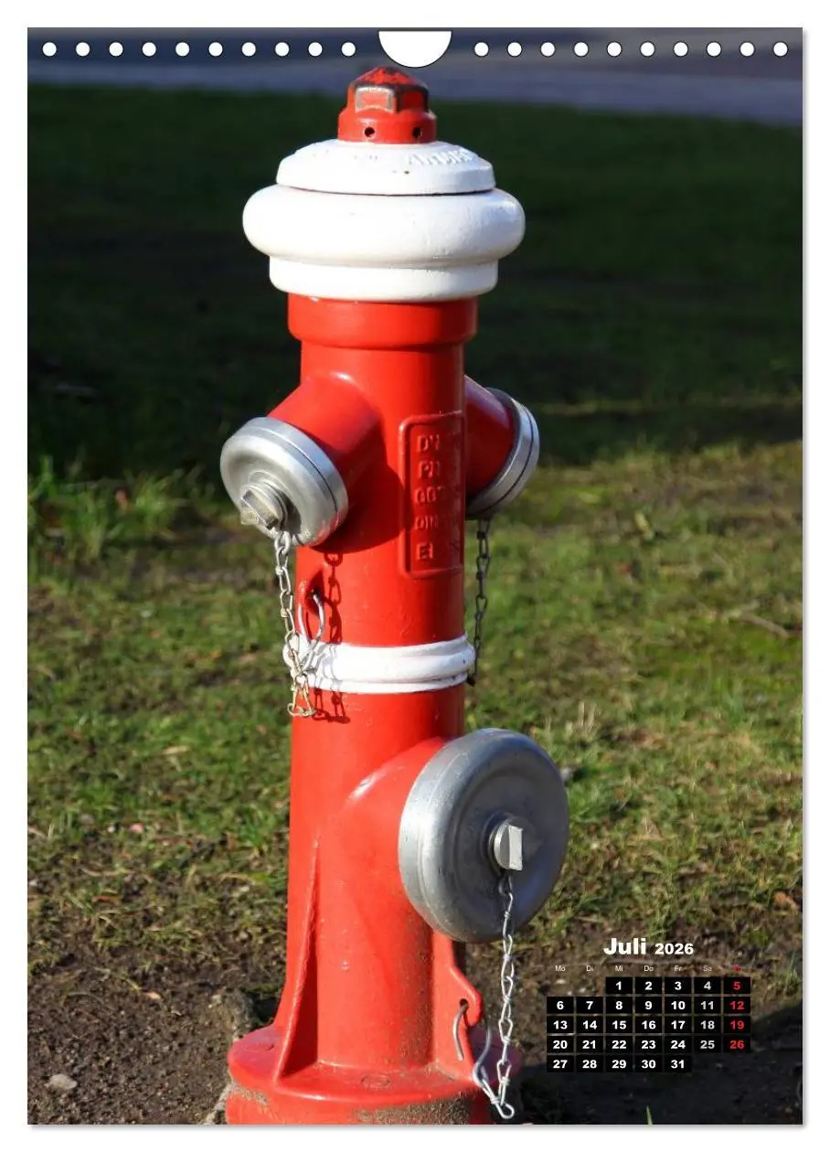 Bild: 9783516450989 | Nostalgie Hydranten (Wandkalender 2026 DIN A4 hoch), CALVENDO...