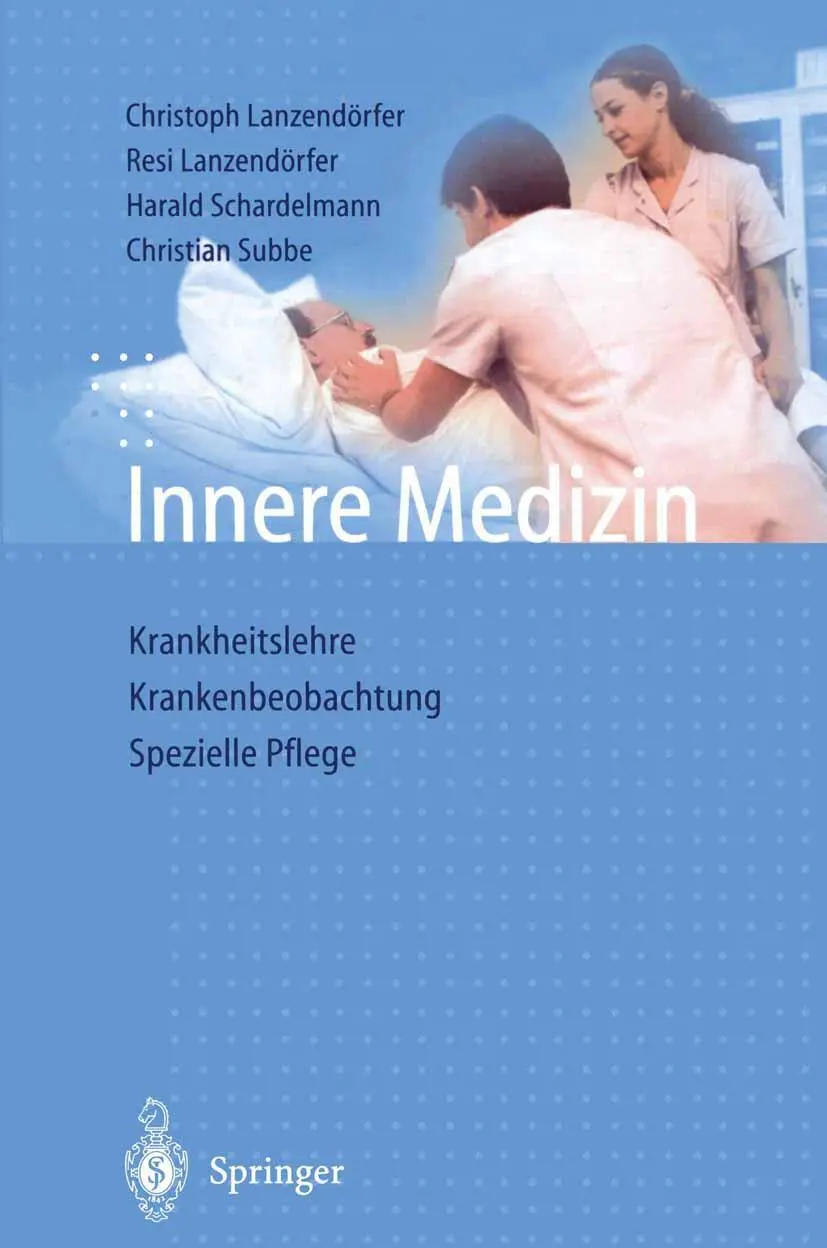 Cover: 9783642870989 | Innere Medizin | Krankheitslehre Krankenbeobachtung Spezielle Pflege