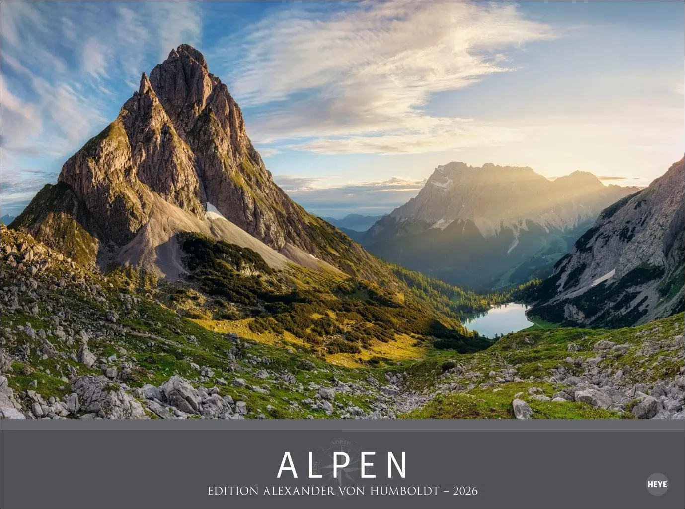 Cover: 9783756410989 | Alpen - Edition Alexander von Humboldt Kalender 2026 | Heye | Kalender
