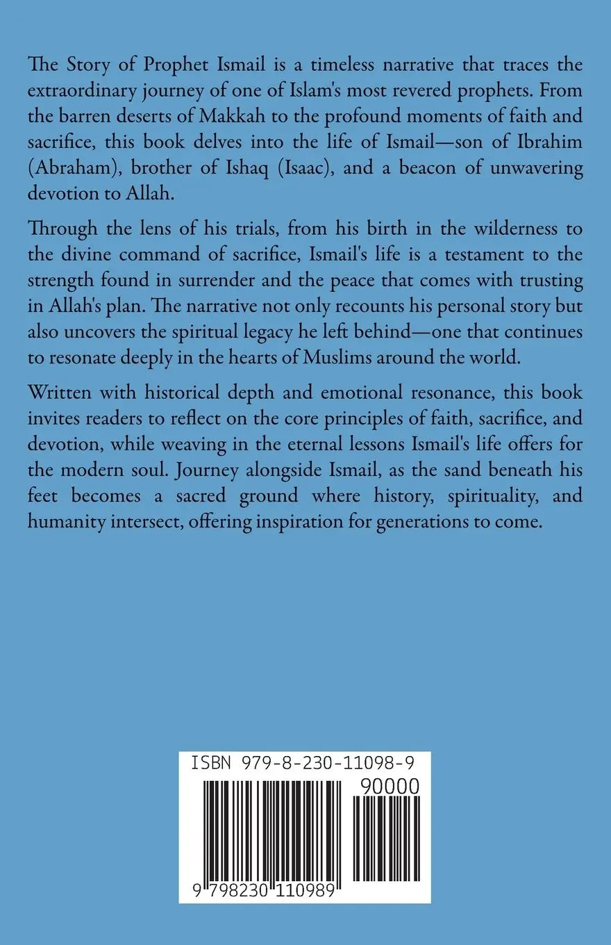 Rückseite: 9798230110989 | The Story of Prophet Ismail | Maa | Taschenbuch | Englisch | 2025