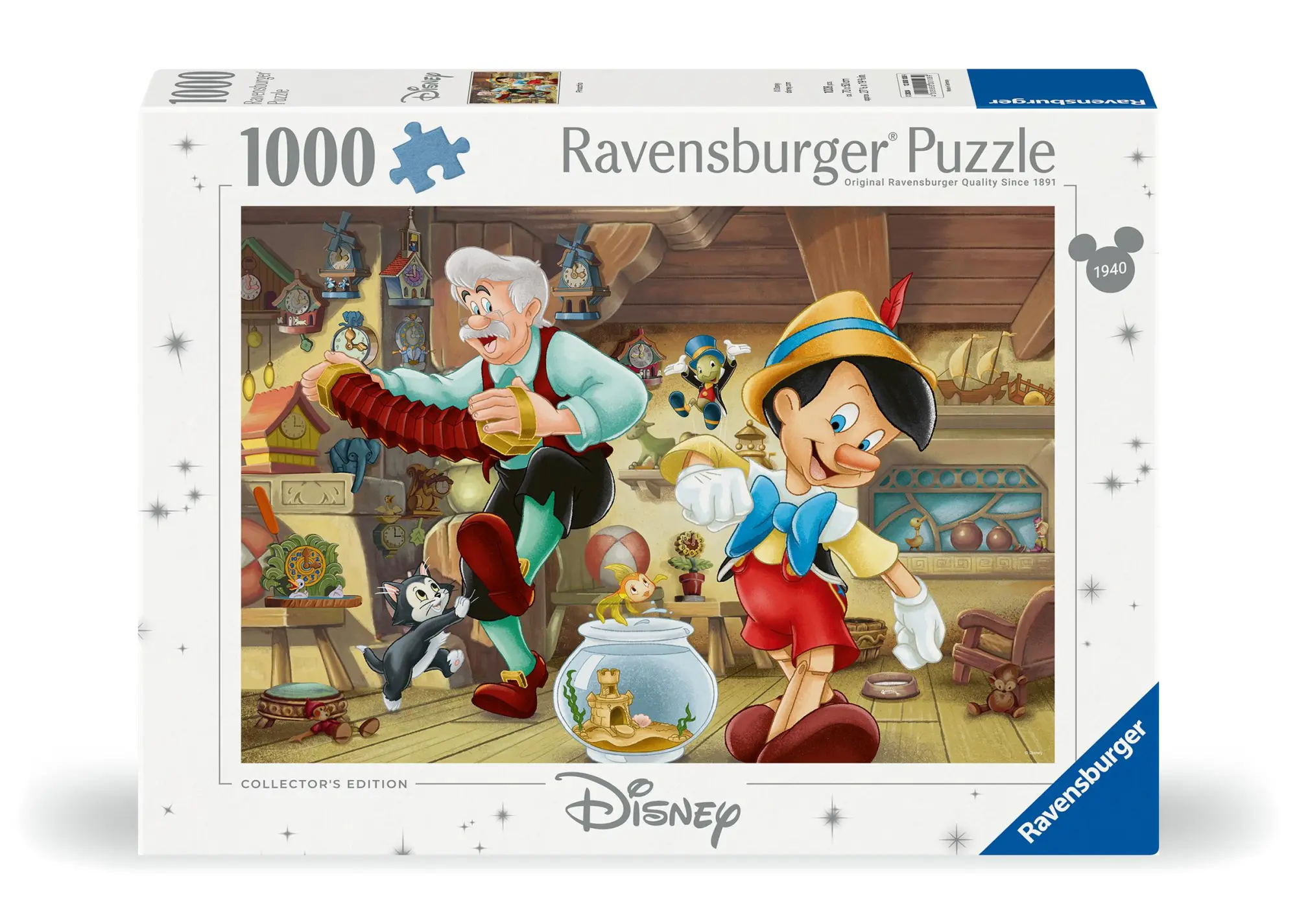 Cover: 4005555001089 | Erwachsenenpuzzle 1000 Teile - Disney Classics - Pinocchio | Spiel