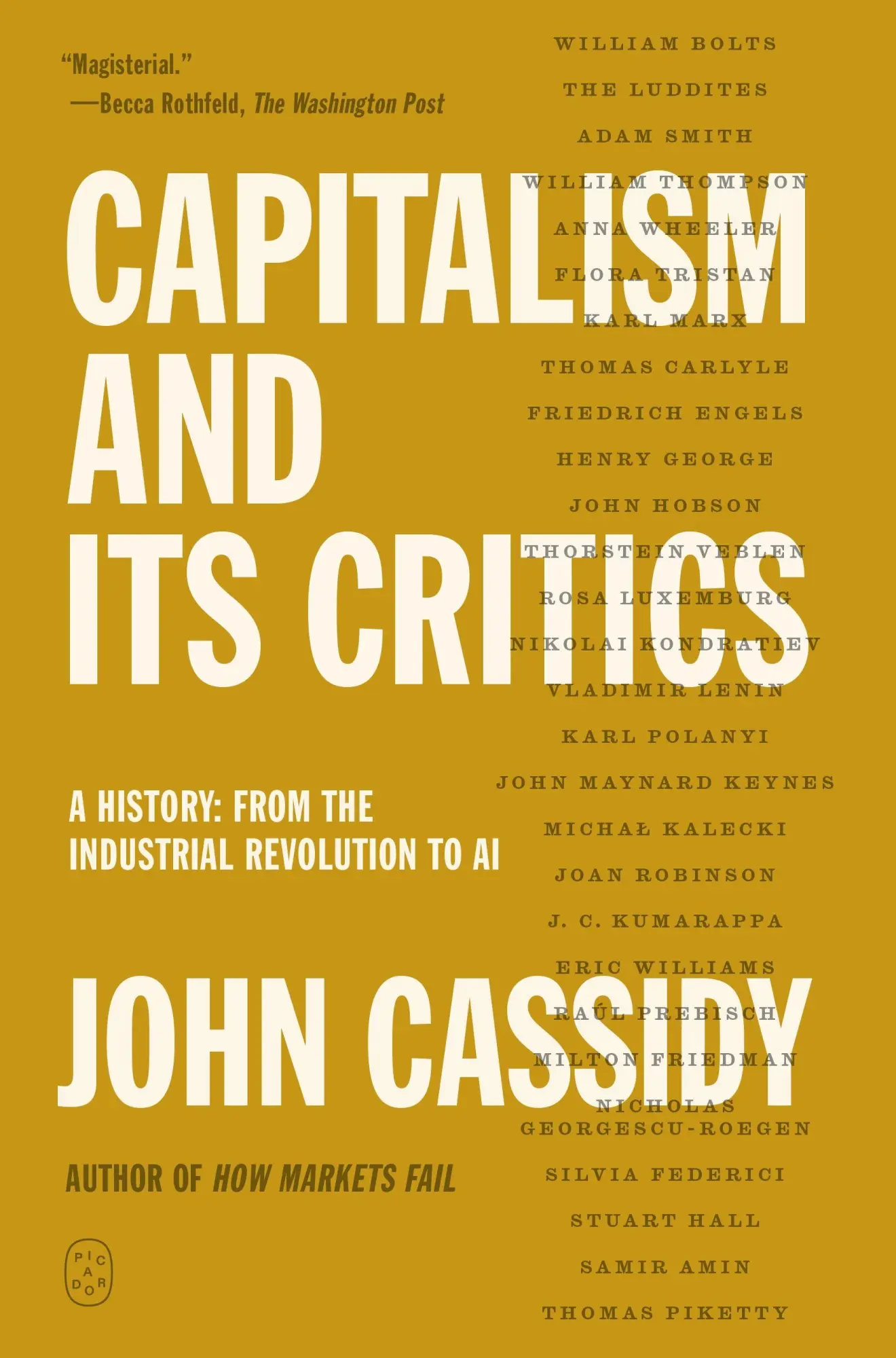 Cover: 9780374601089 | Capitalism and Its Critics | John Cassidy | Buch | Englisch | 2025