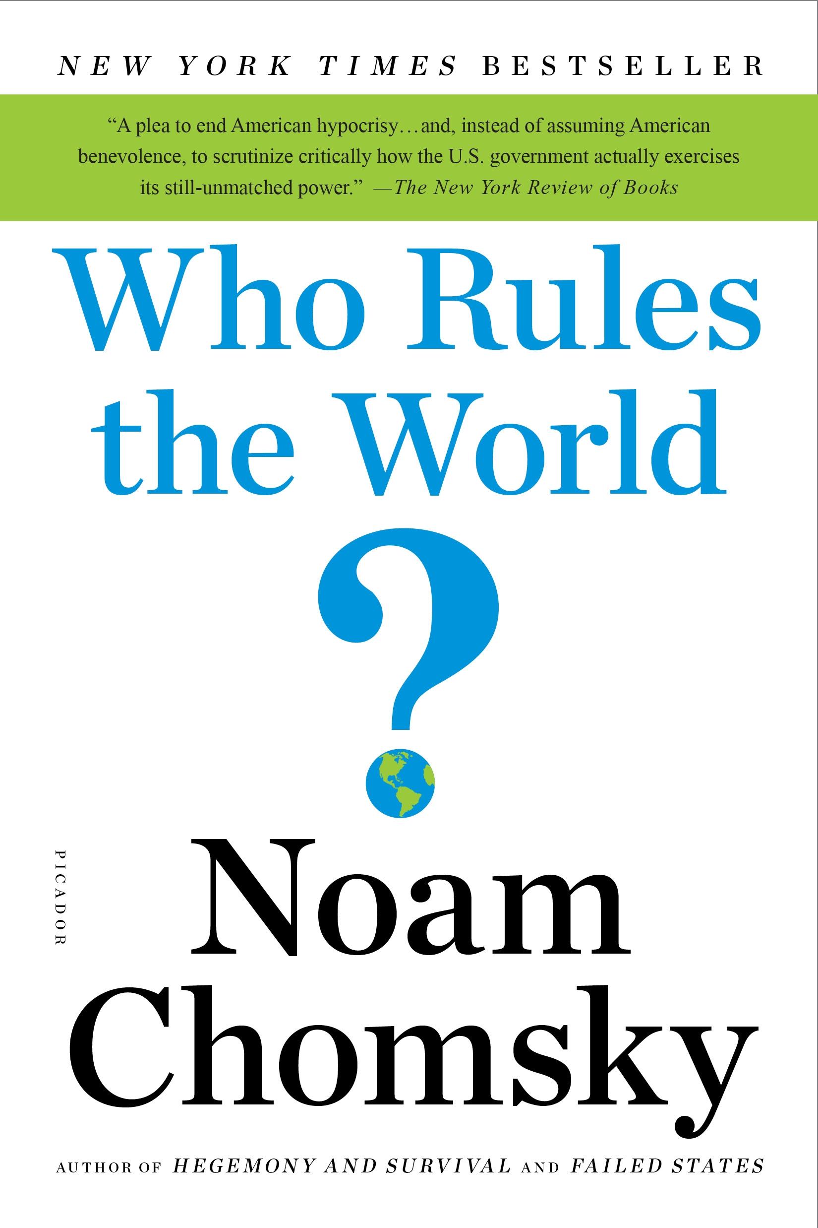 Who Rules the World? | Noam Chomsky | Taschenbuch | Kartoniert / Broschiert | Englisch | 2017 | Macmillan USA | EAN 9781250131089 - Chomsky, Noam