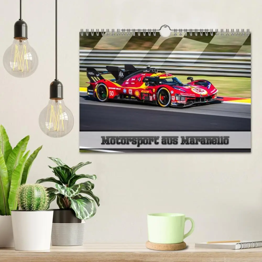 Bild: 9783516721089 | Motorsport aus Maranello (Wandkalender 2026 DIN A4 quer), CALVENDO...