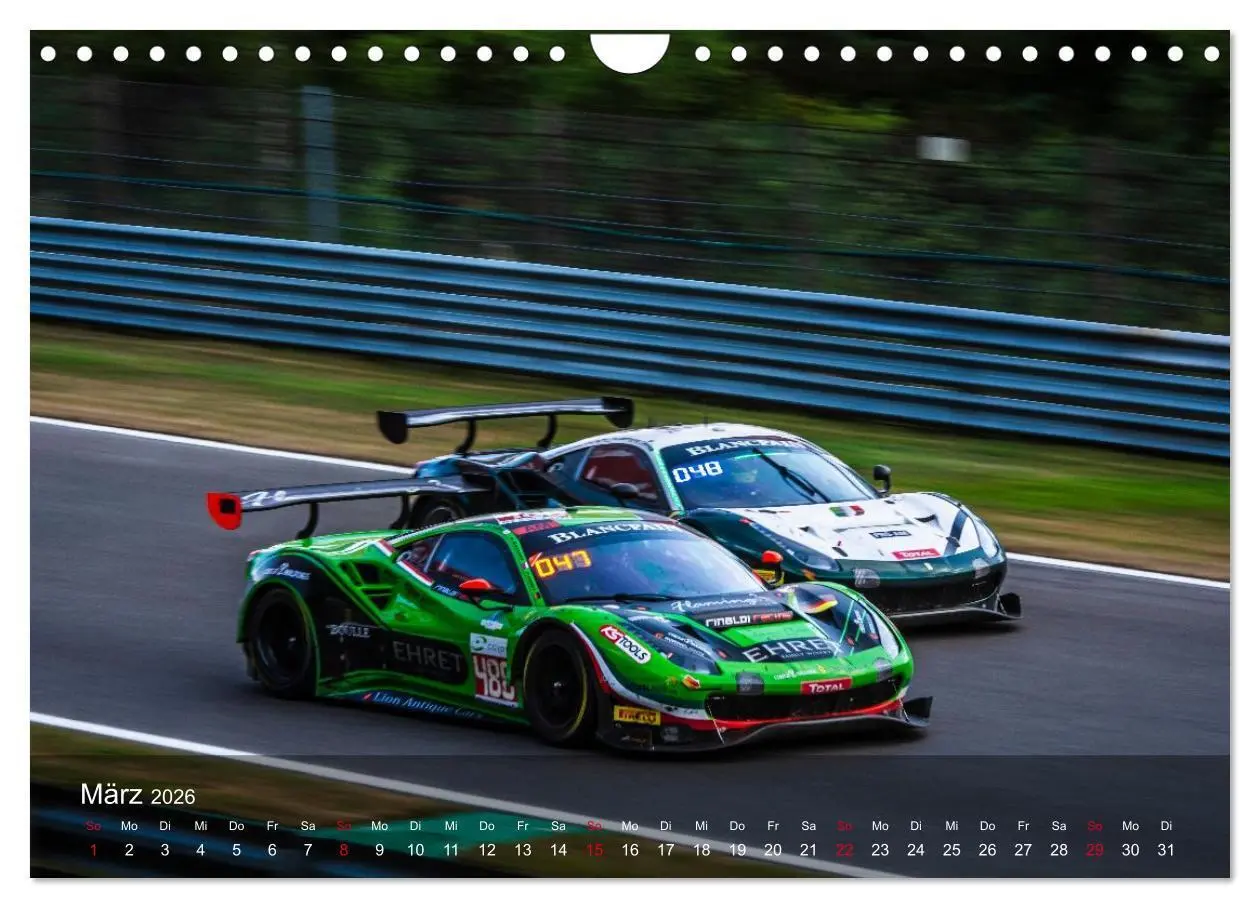 Bild: 9783516721089 | Motorsport aus Maranello (Wandkalender 2026 DIN A4 quer), CALVENDO...