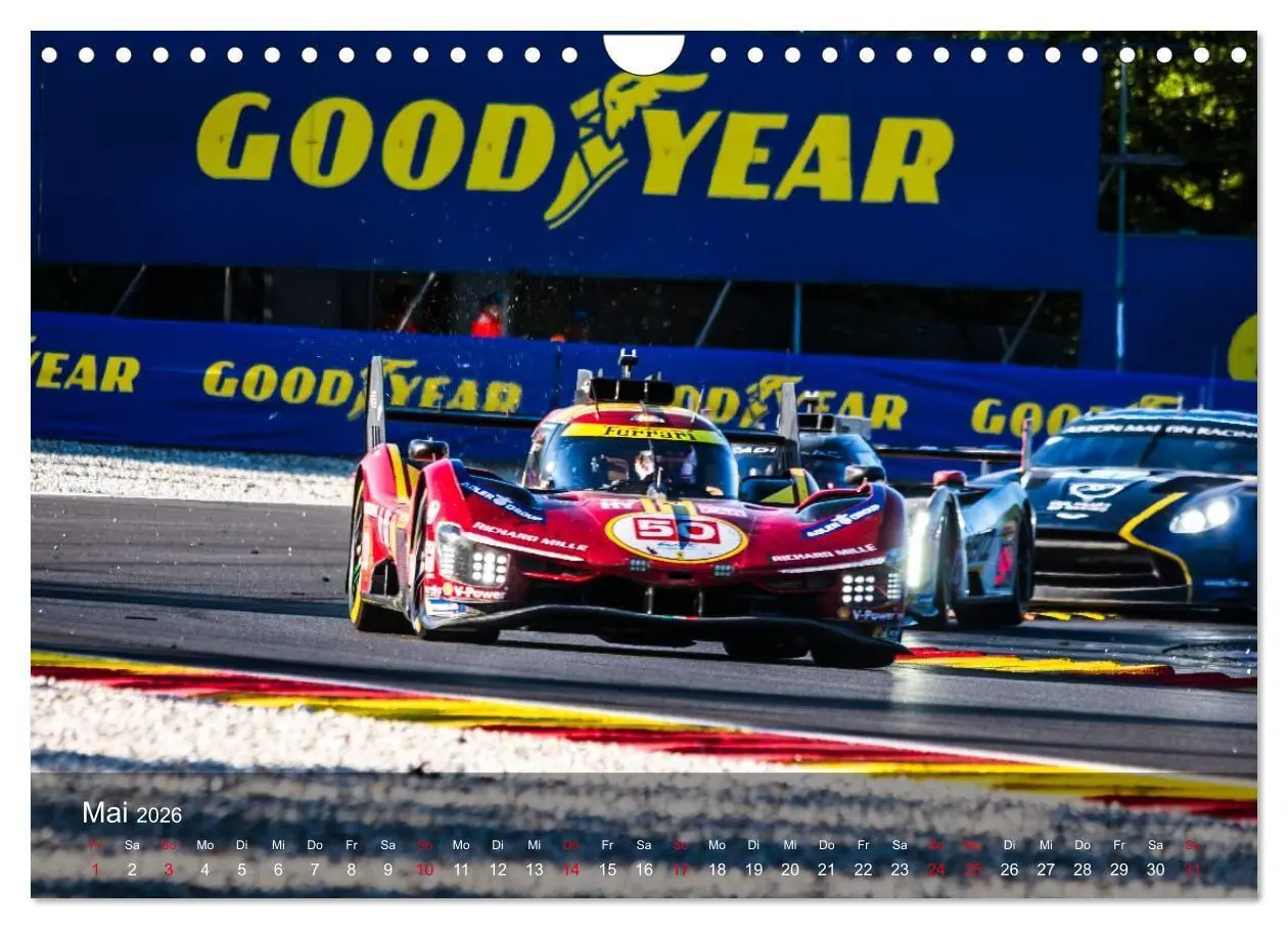 Bild: 9783516721089 | Motorsport aus Maranello (Wandkalender 2026 DIN A4 quer), CALVENDO...