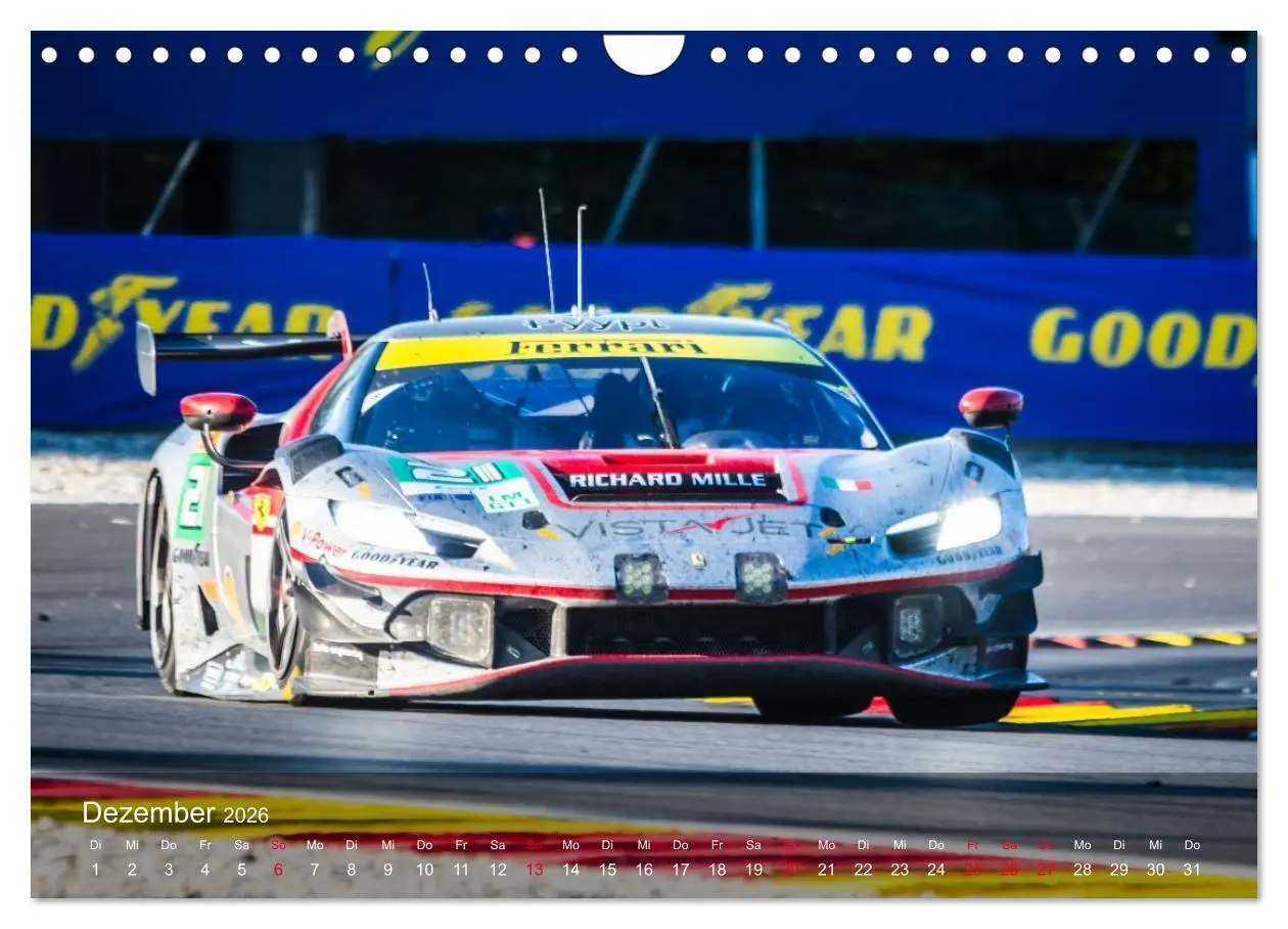Bild: 9783516721089 | Motorsport aus Maranello (Wandkalender 2026 DIN A4 quer), CALVENDO...