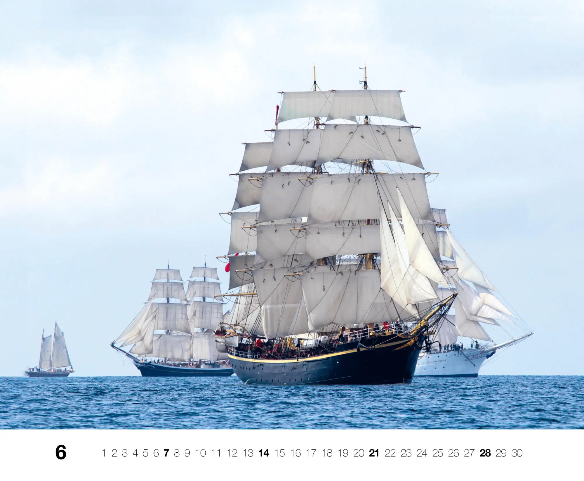 Bild: 9783667131089 | Windjammer 2026 | Kalender | 14 S. | Deutsch | 2026