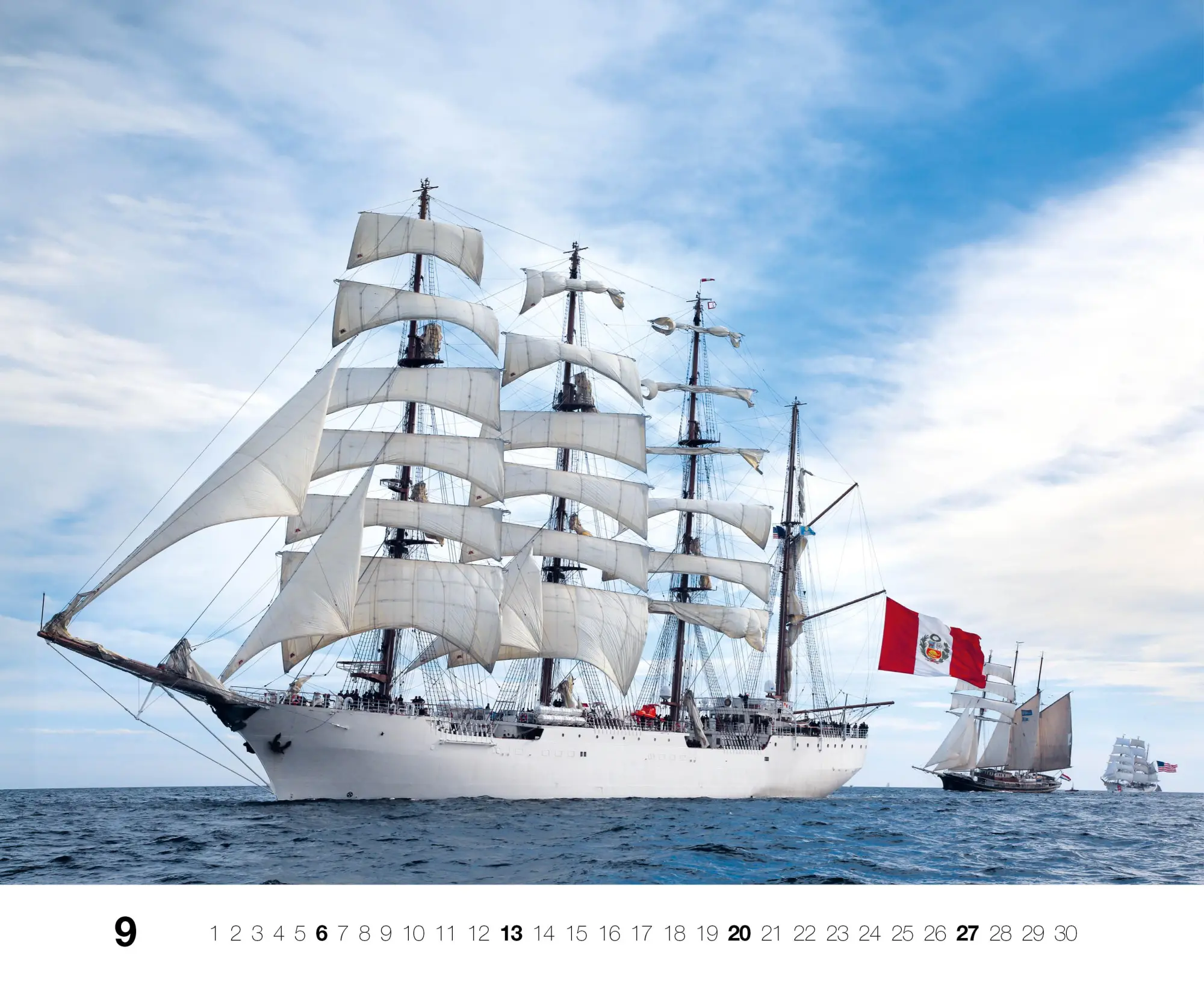 Bild: 9783667131089 | Windjammer 2026 | Kalender | 14 S. | Deutsch | 2026