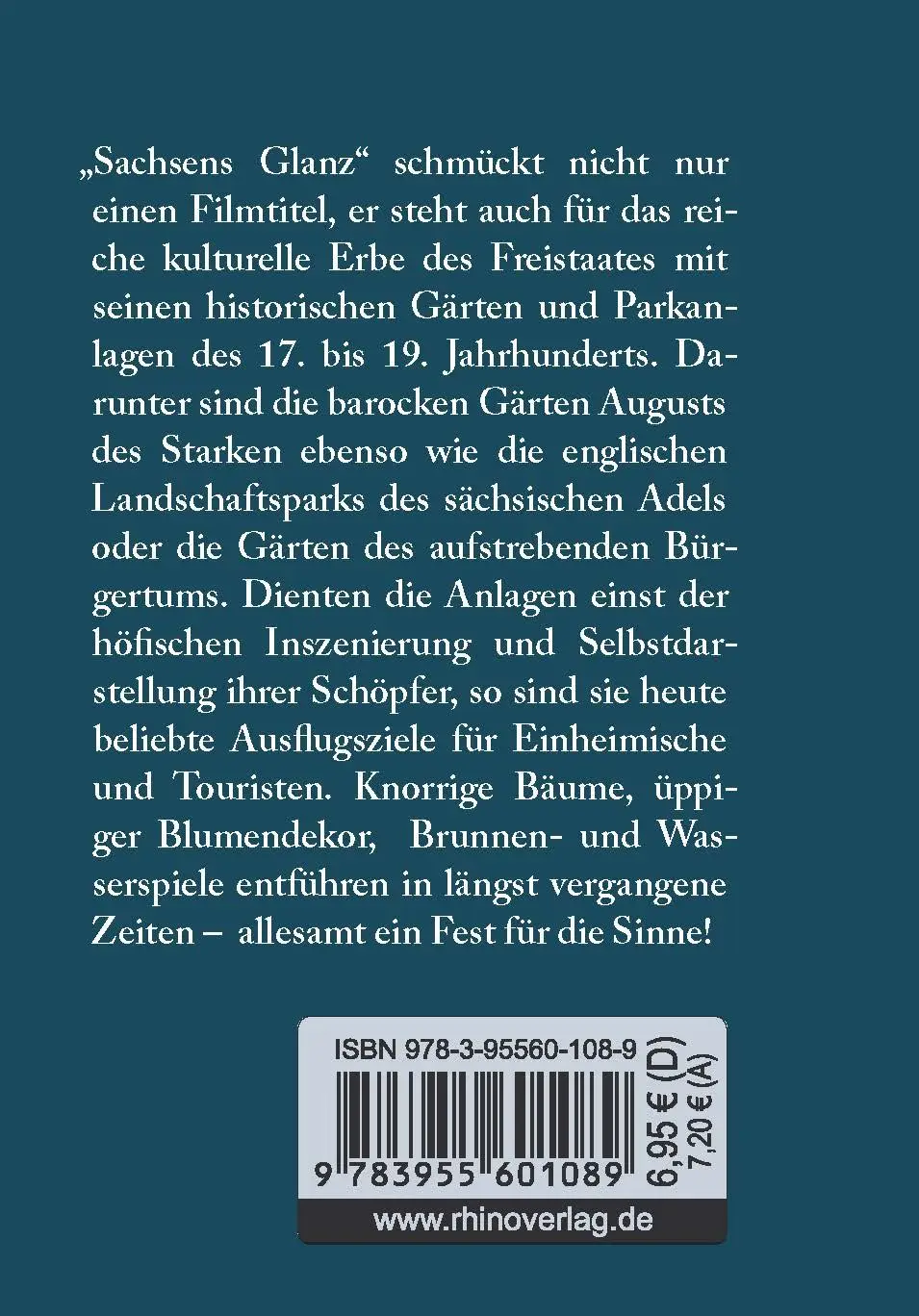 Bild: 9783955601089 | Das kleine Buch der Sächsischen Schlossgärten | Hartmut Ellrich | Buch