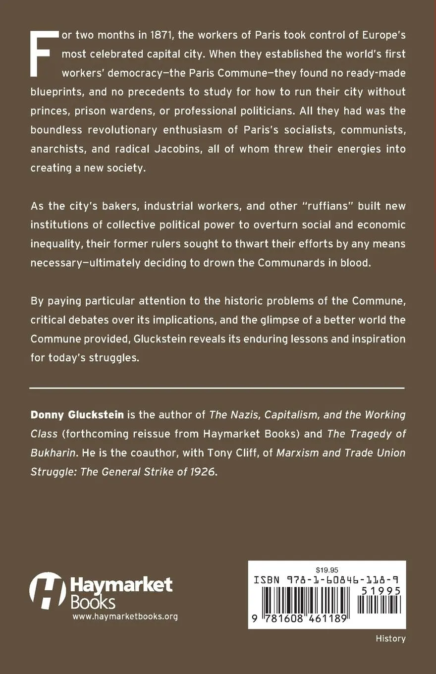 Rückseite: 9781608461189 | The Paris Commune | A Revolution in Democracy | Donny Gluckstein