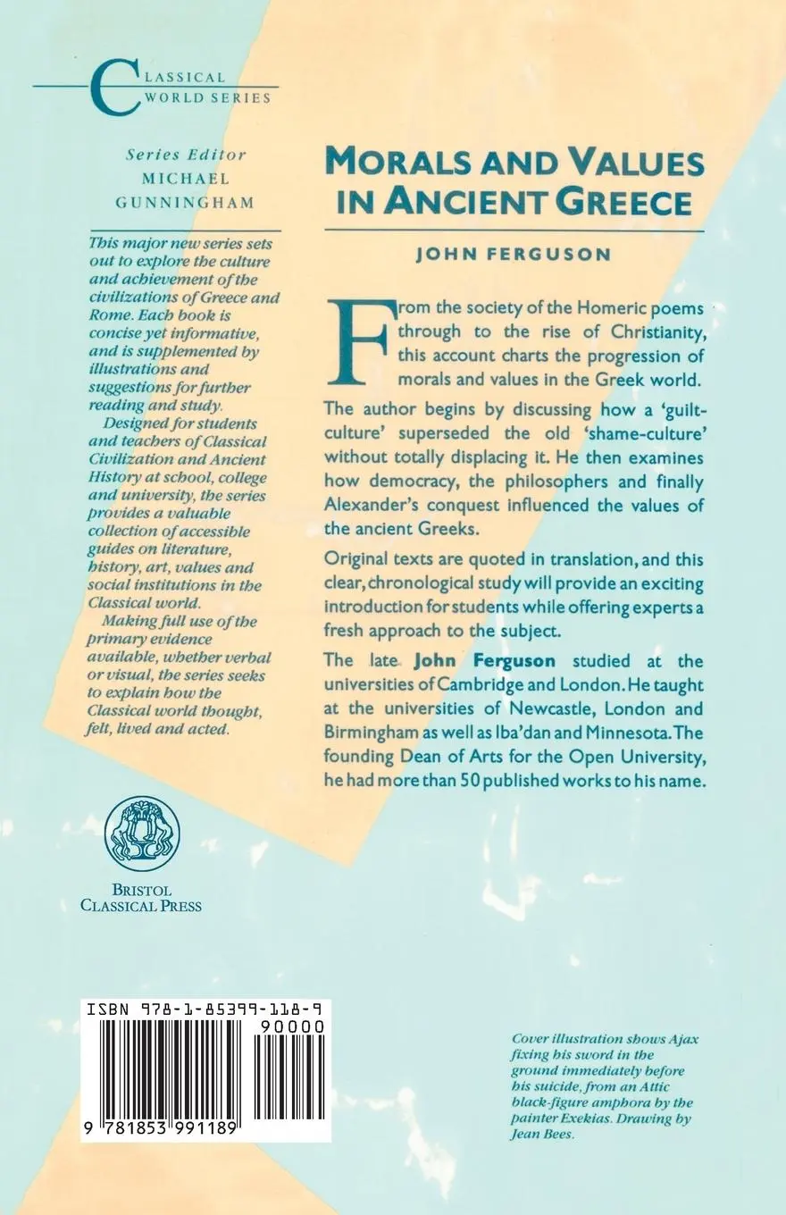 Rückseite: 9781853991189 | Morals and Values in Ancient Greece | John Ferguson | Taschenbuch