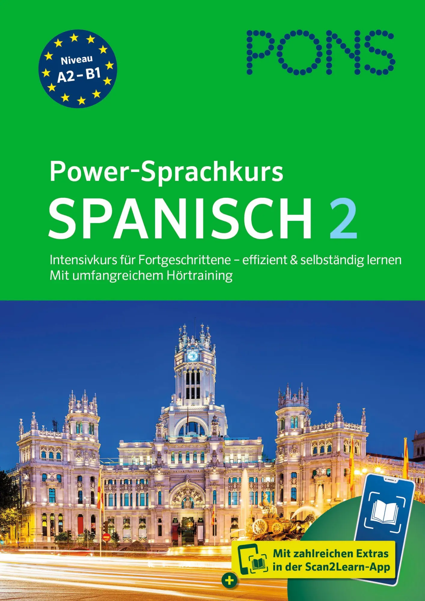 Cover: 9783125661189 | PONS Power-Sprachkurs Spanisch 2 | Taschenbuch | PONS Power-Sprachkurs