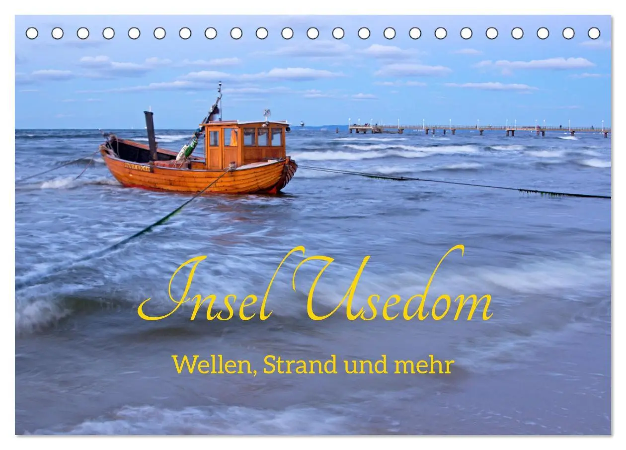 Cover: 9783457621189 | Insel Usedom - Wellen, Strand und mehr (Tischkalender 2026 DIN A5...