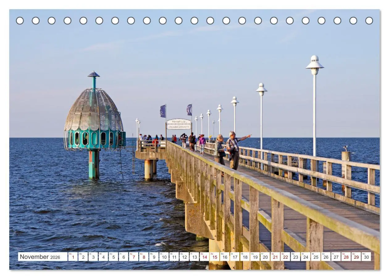 Bild: 9783457621189 | Insel Usedom - Wellen, Strand und mehr (Tischkalender 2026 DIN A5...