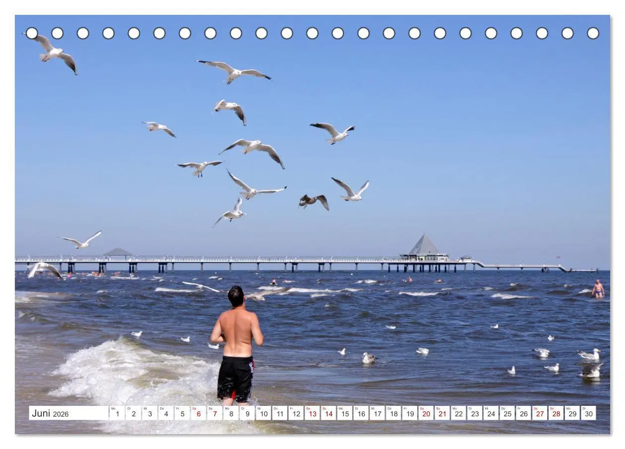 Bild: 9783457621189 | Insel Usedom - Wellen, Strand und mehr (Tischkalender 2026 DIN A5...