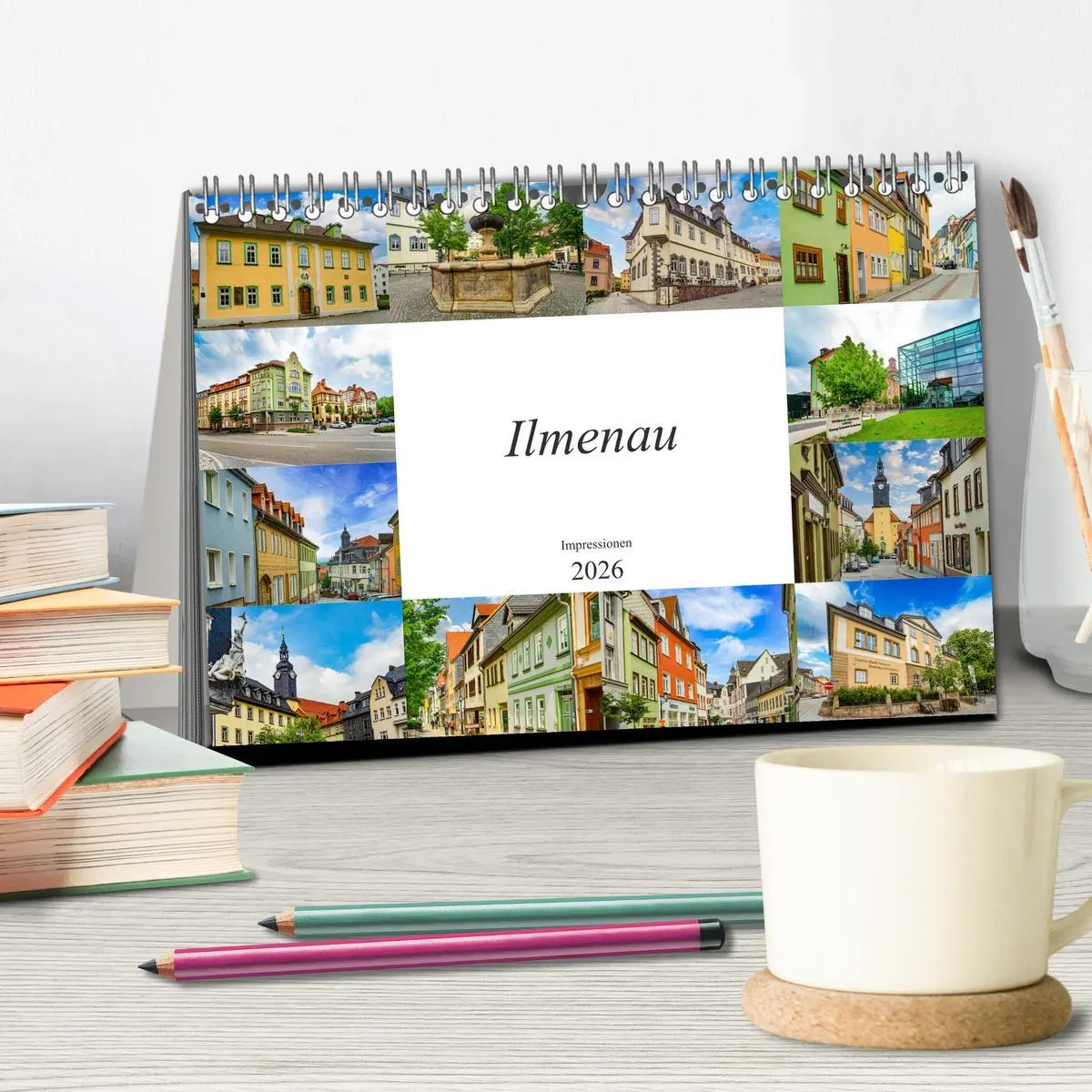 Bild: 9783457791189 | Ilmenau Impressionen (Tischkalender 2026 DIN A5 quer), CALVENDO...