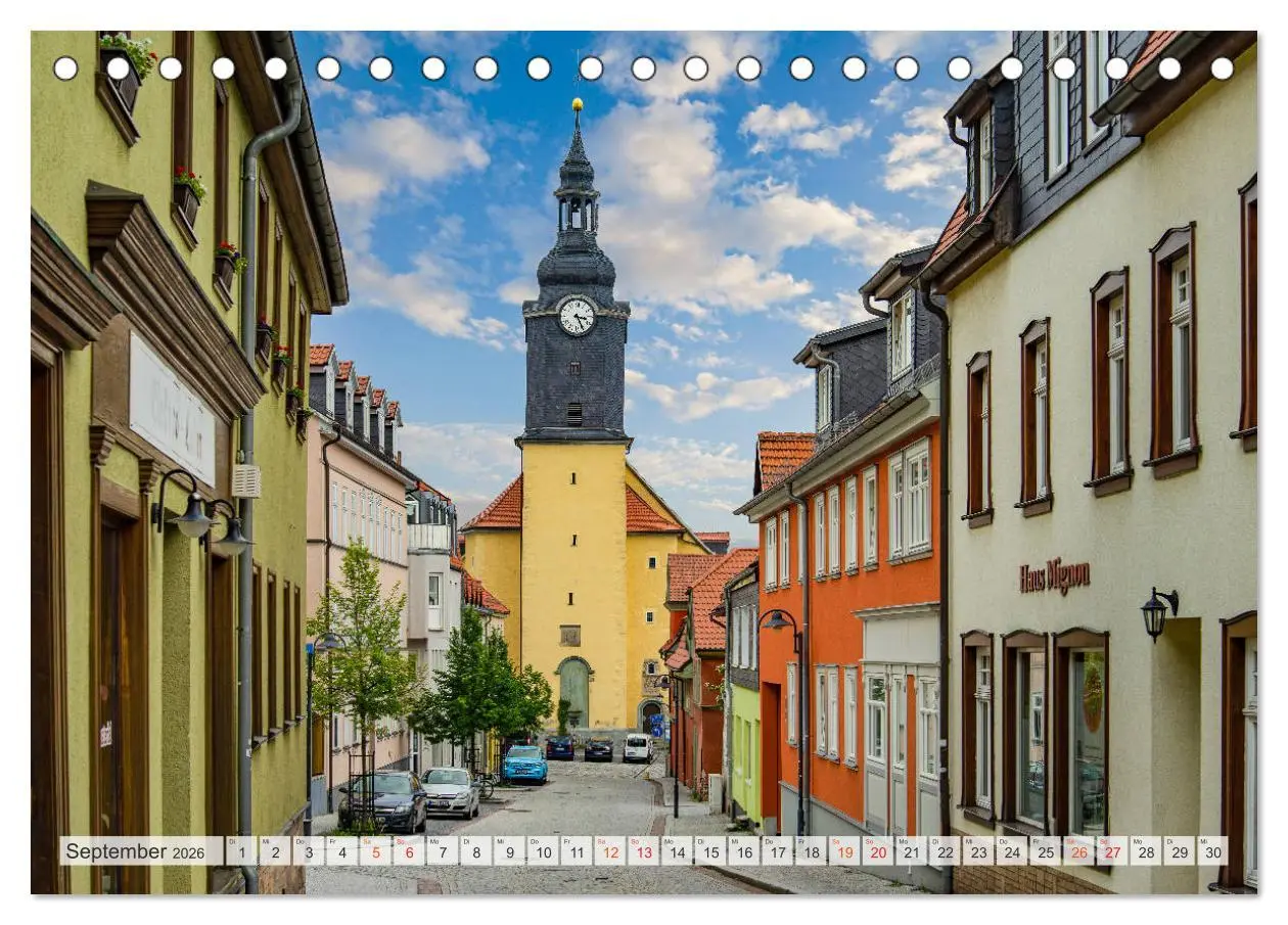Bild: 9783457791189 | Ilmenau Impressionen (Tischkalender 2026 DIN A5 quer), CALVENDO...
